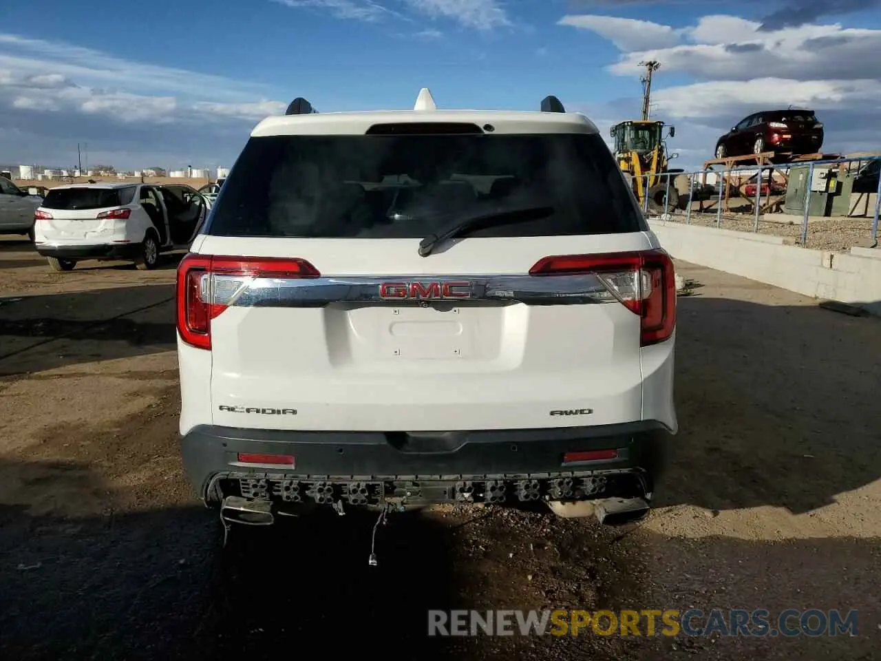 6 Photograph of a damaged car 1GKKNUL46LZ197101 GMC ACADIA 2020