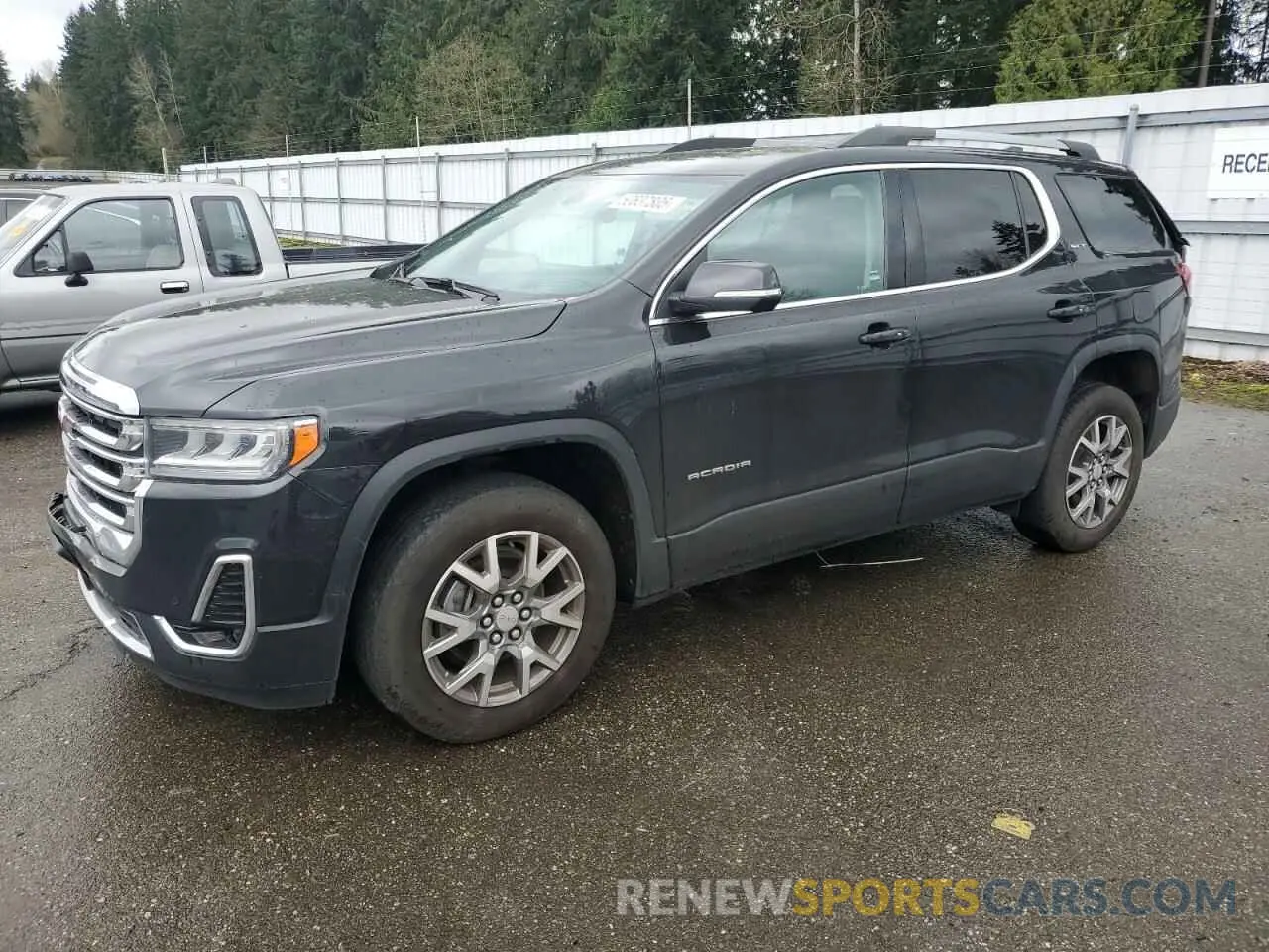 1 Photograph of a damaged car 1GKKNULS6LZ182791 GMC ACADIA 2020