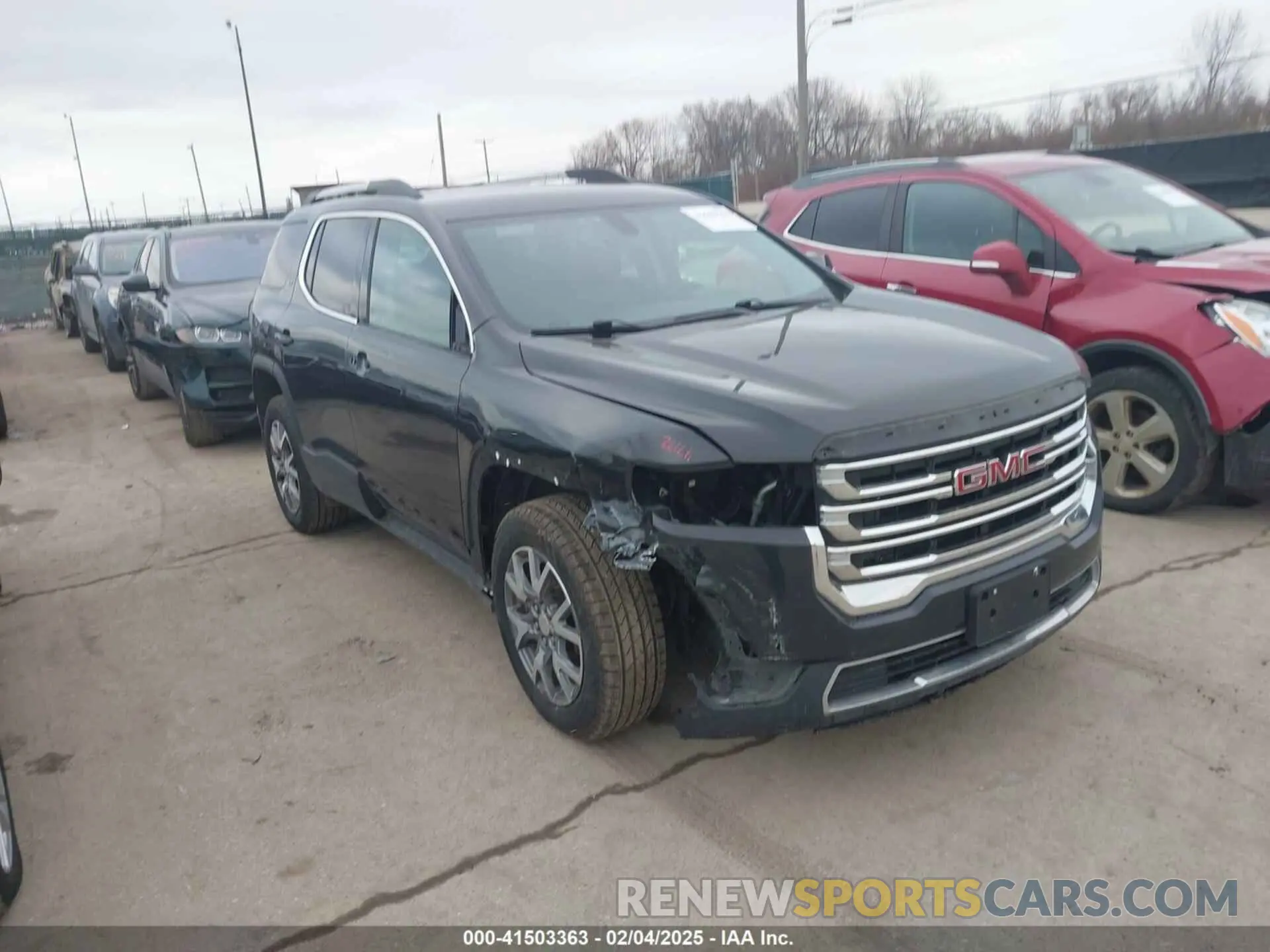 1 Photograph of a damaged car 1GKKNULS9LZ160798 GMC ACADIA 2020
