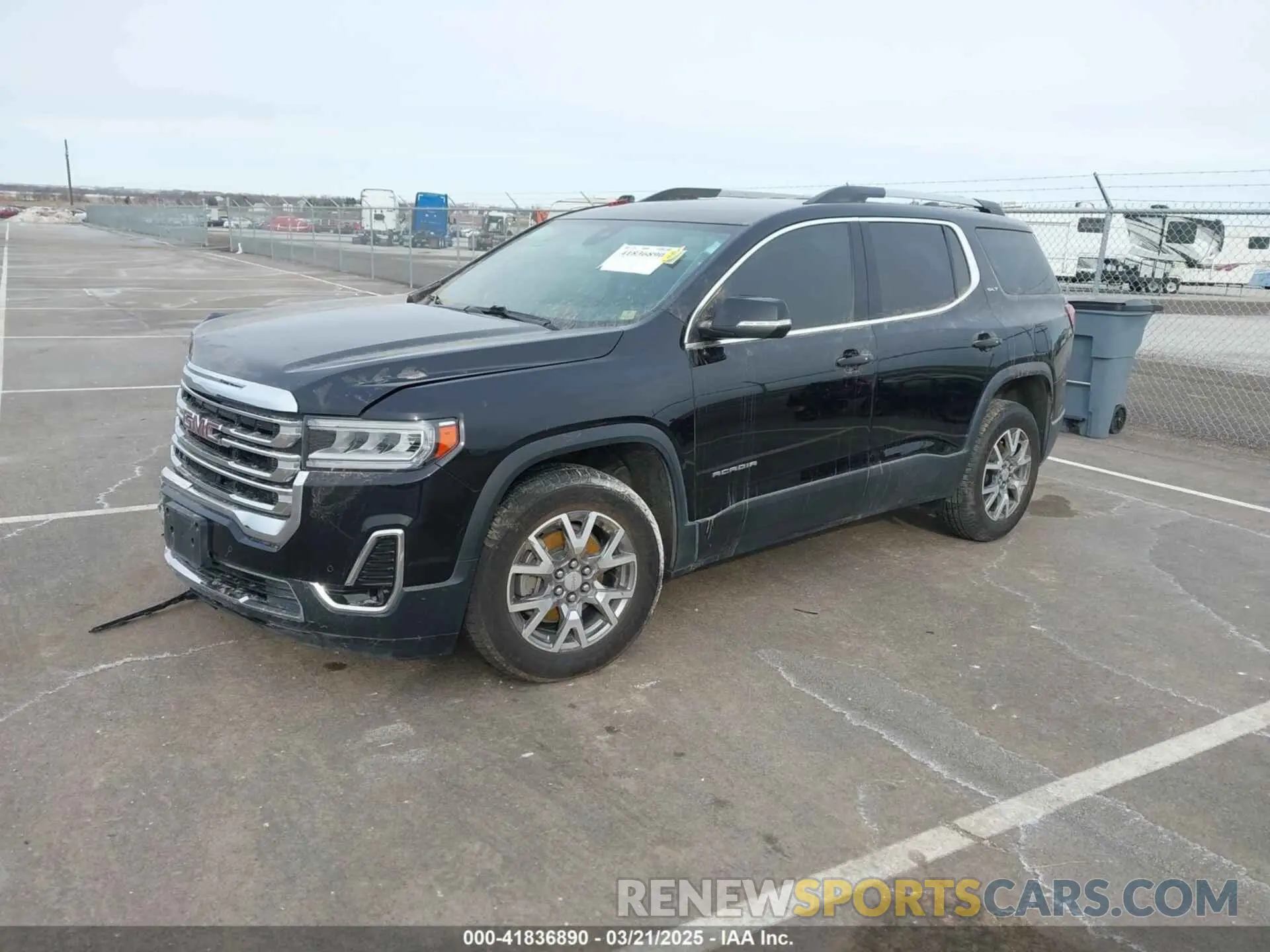 2 Photograph of a damaged car 1GKKNULSXLZ232009 GMC ACADIA 2020