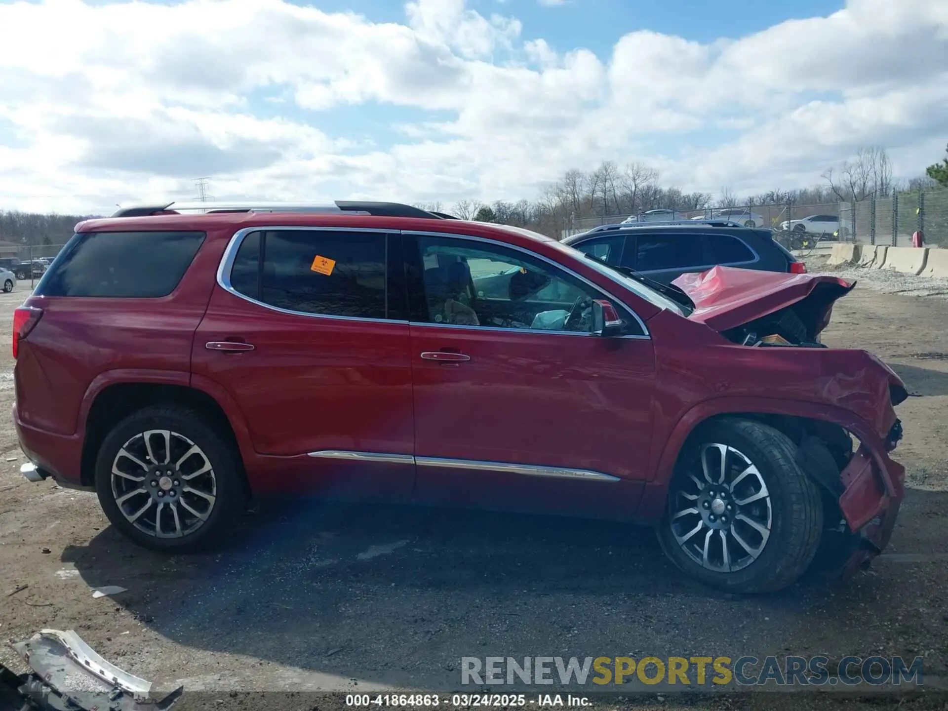13 Photograph of a damaged car 1GKKNXLS3LZ143383 GMC ACADIA 2020