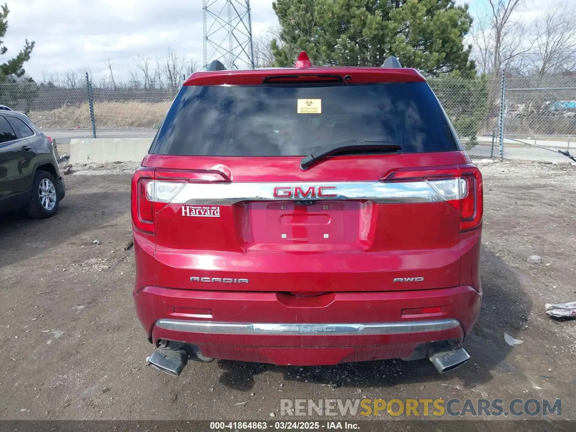 16 Photograph of a damaged car 1GKKNXLS3LZ143383 GMC ACADIA 2020