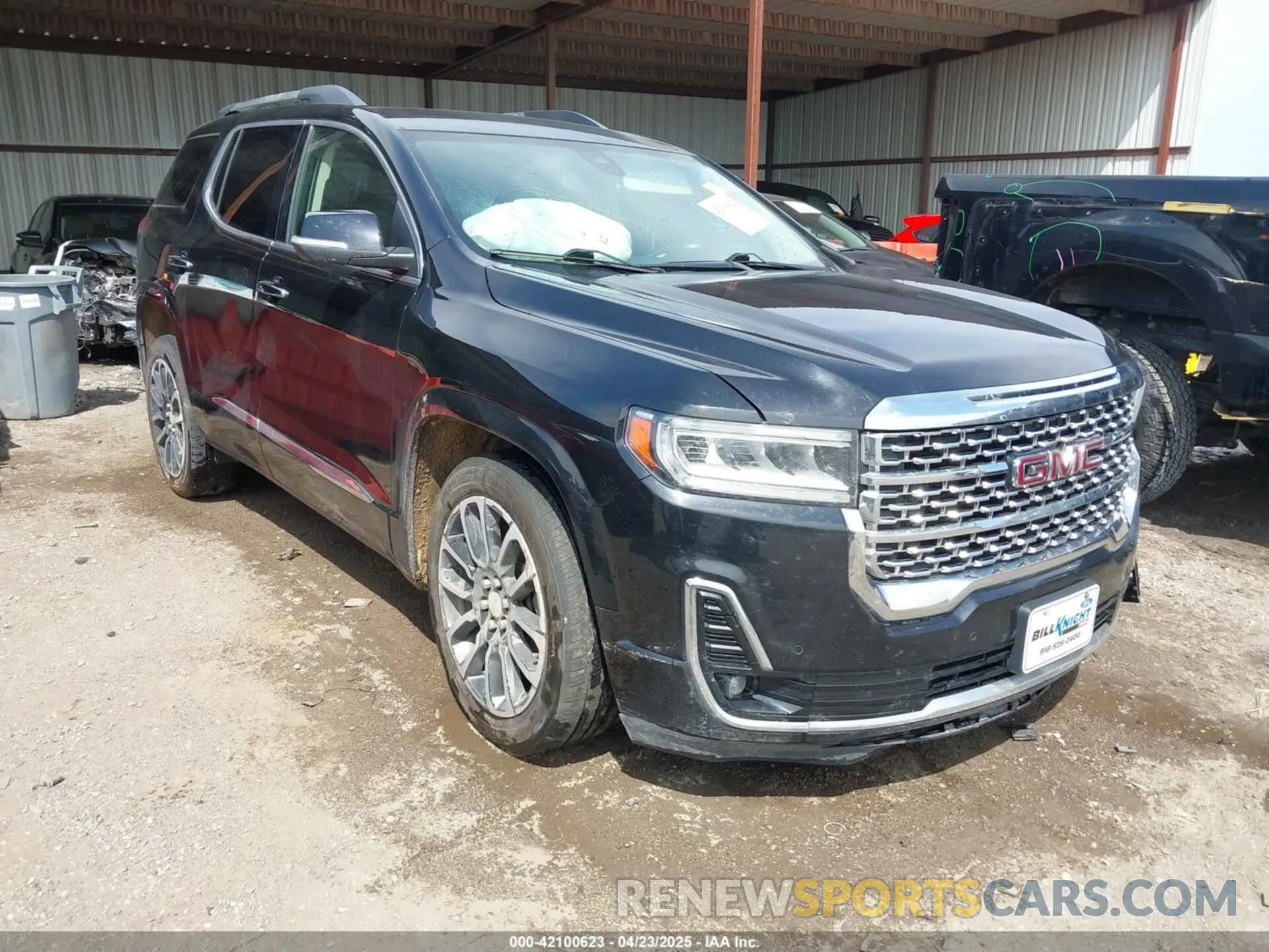 1 Photograph of a damaged car 1GKKNXLS4LZ113406 GMC ACADIA 2020