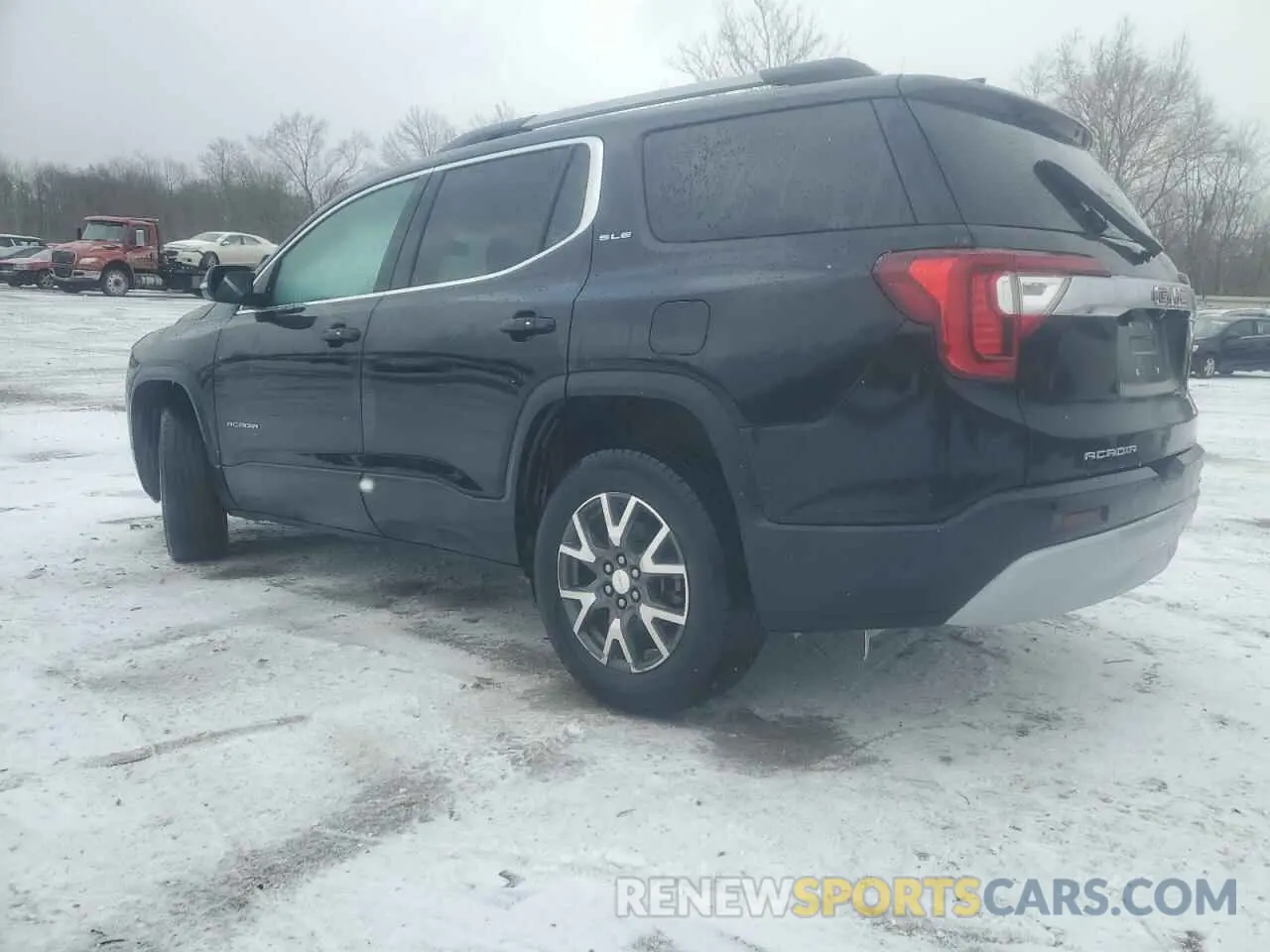 2 Photograph of a damaged car 1GKKNKLA0MZ156426 GMC ACADIA 2021