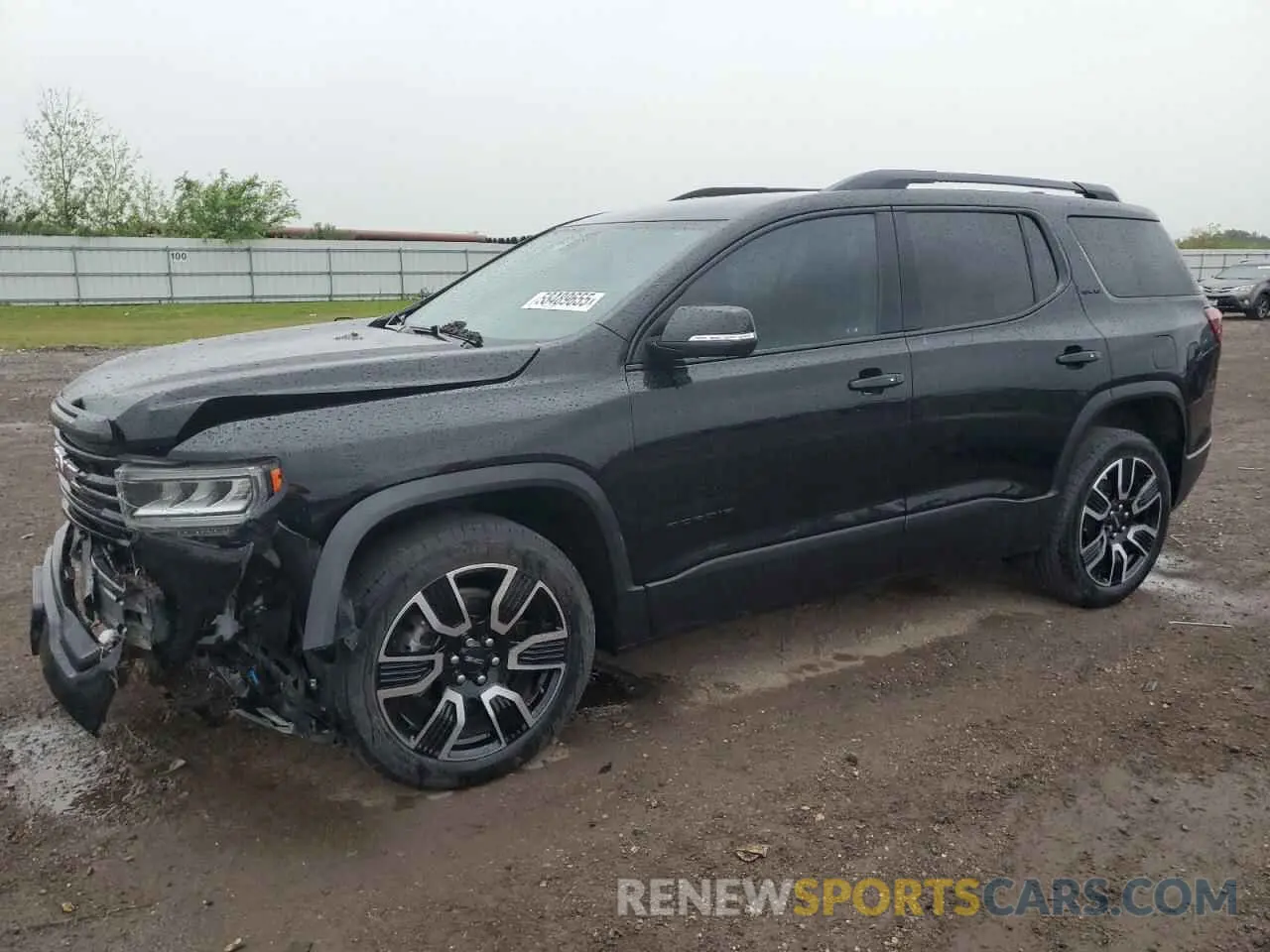 1 Photograph of a damaged car 1GKKNKLA1MZ120759 GMC ACADIA 2021