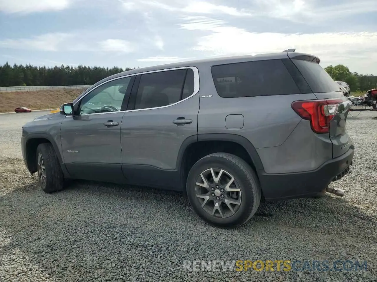 2 Photograph of a damaged car 1GKKNKLA1MZ171663 GMC ACADIA 2021
