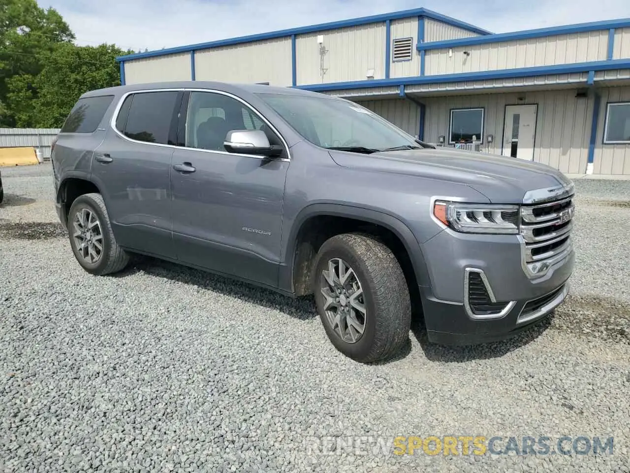 4 Photograph of a damaged car 1GKKNKLA1MZ171663 GMC ACADIA 2021