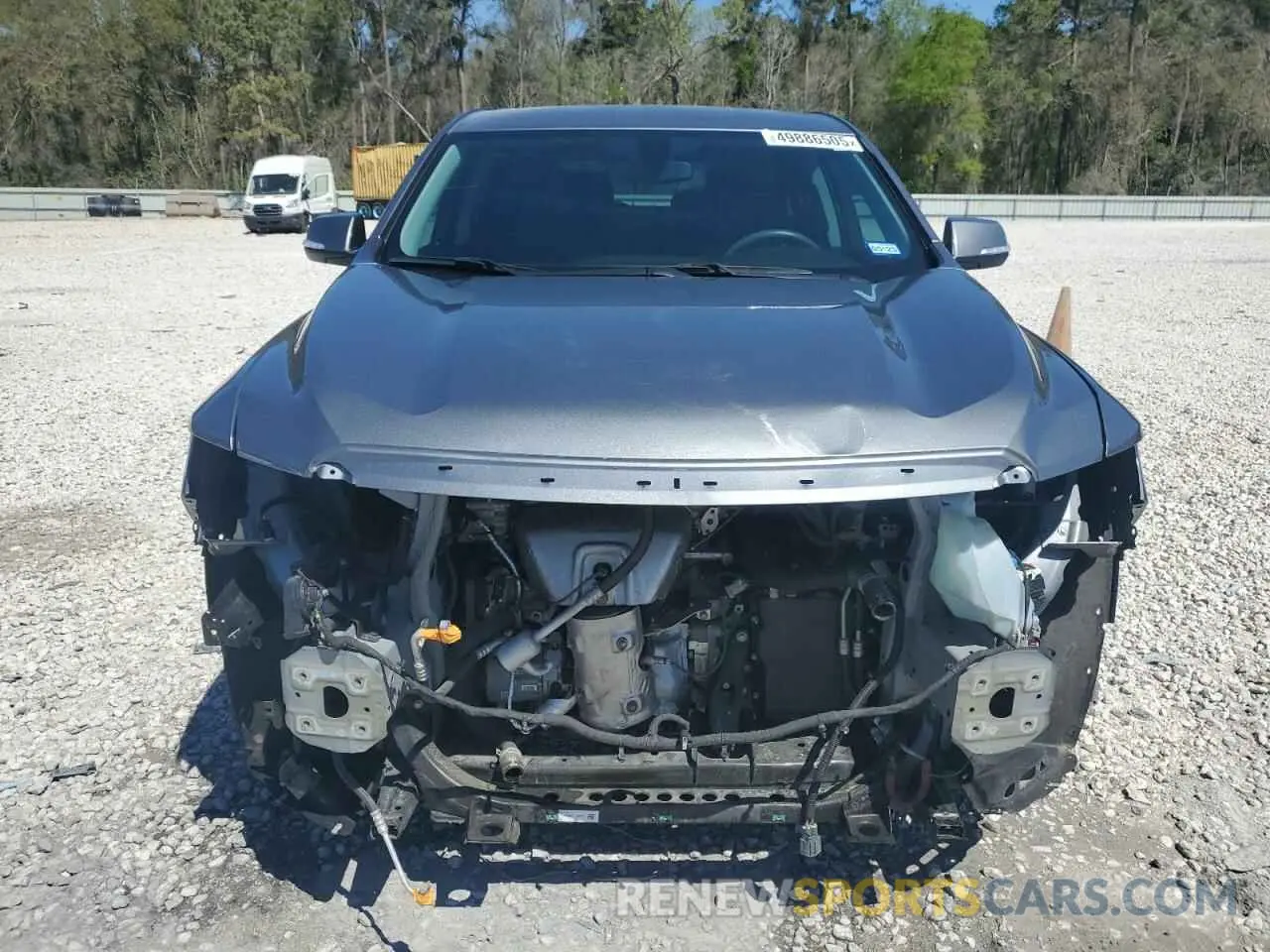 5 Photograph of a damaged car 1GKKNKLA2MZ166553 GMC ACADIA 2021