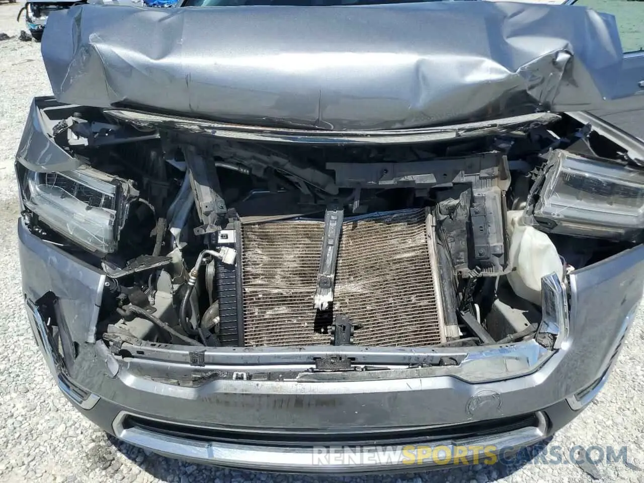 12 Photograph of a damaged car 1GKKNKLA3MZ153245 GMC ACADIA 2021