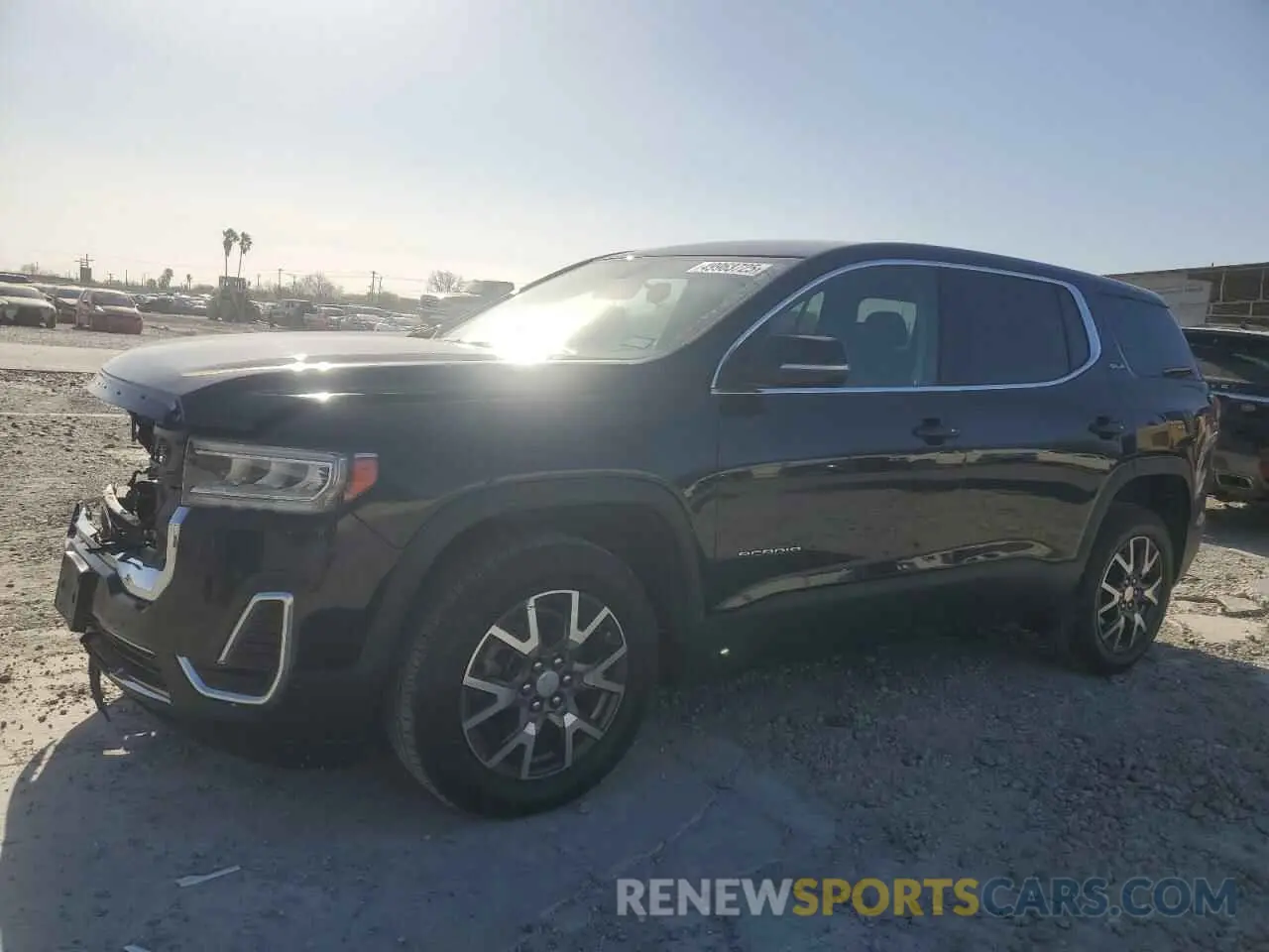 1 Photograph of a damaged car 1GKKNKLA4MZ162407 GMC ACADIA 2021