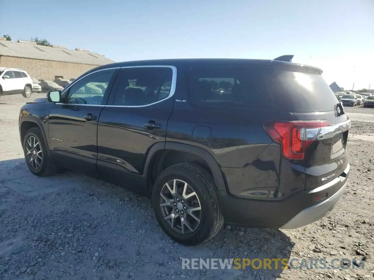 2 Photograph of a damaged car 1GKKNKLA4MZ162407 GMC ACADIA 2021
