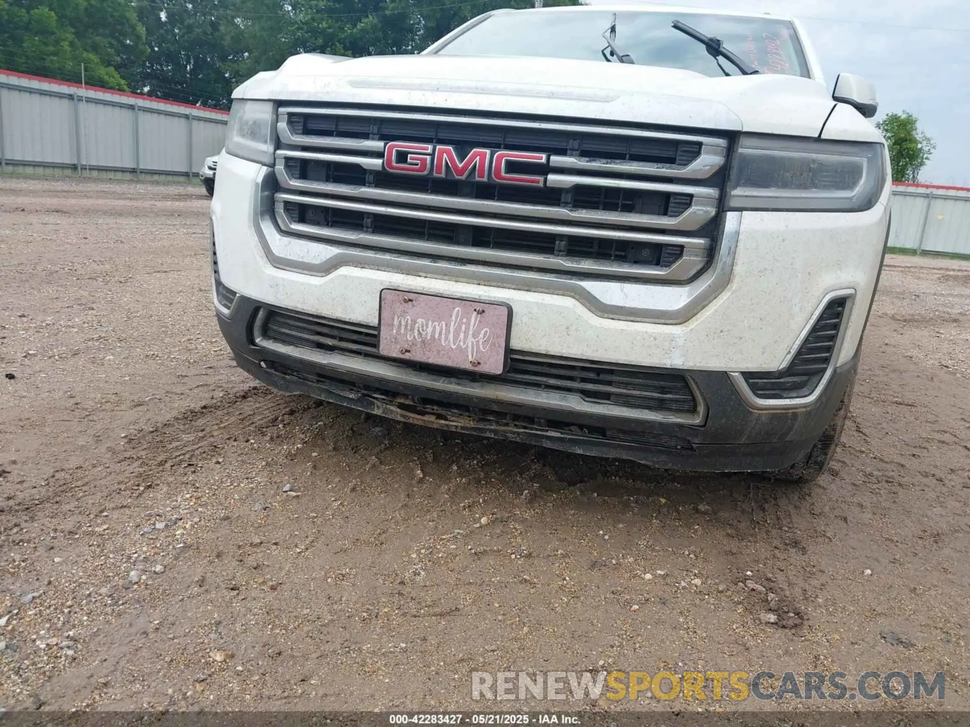 6 Photograph of a damaged car 1GKKNKLA4MZ205899 GMC ACADIA 2021