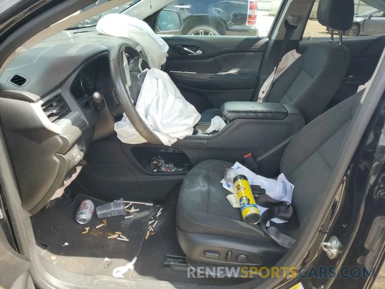 7 Photograph of a damaged car 1GKKNKLA6MZ125083 GMC ACADIA 2021