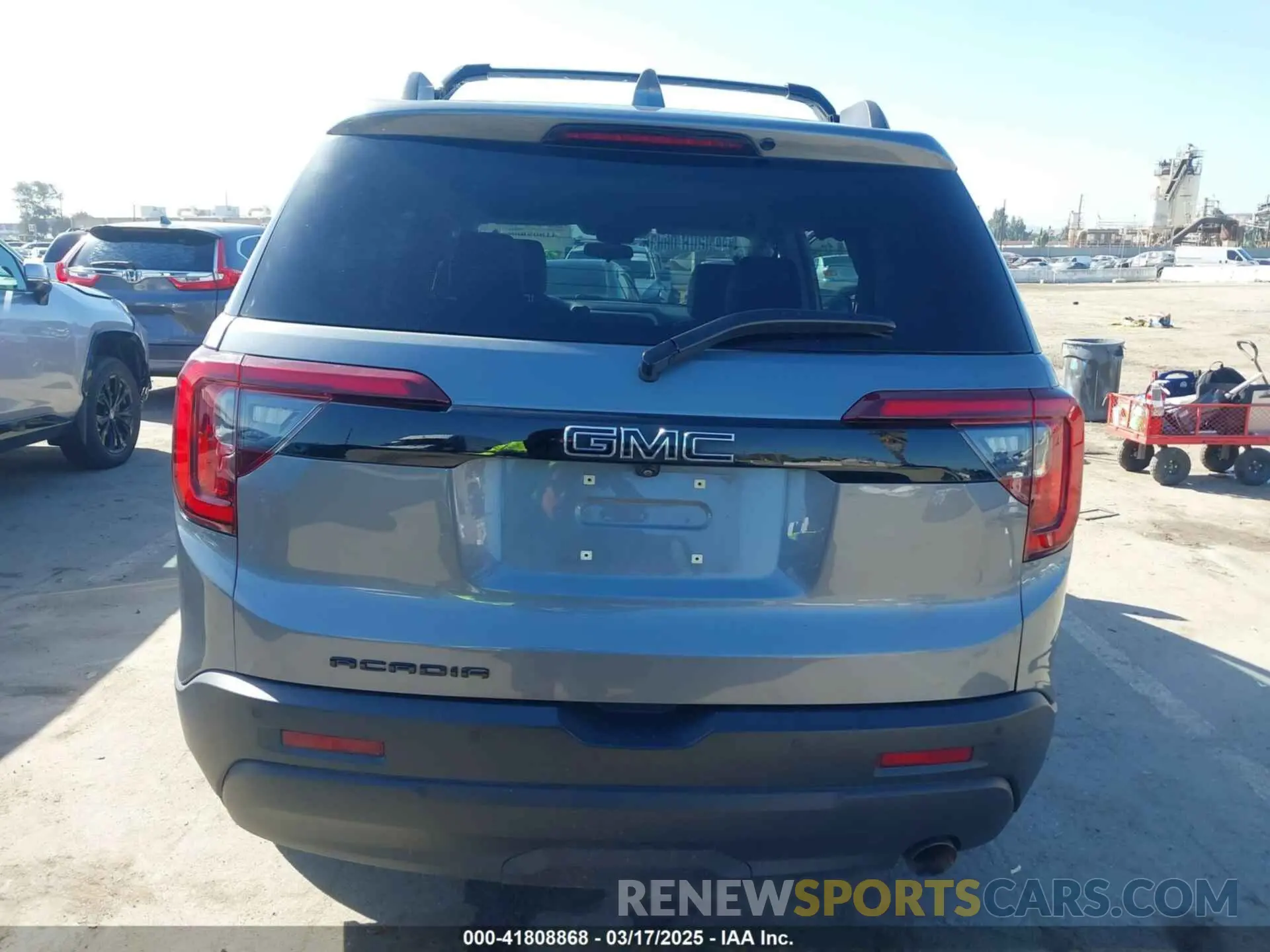 16 Photograph of a damaged car 1GKKNKLA6MZ212742 GMC ACADIA 2021