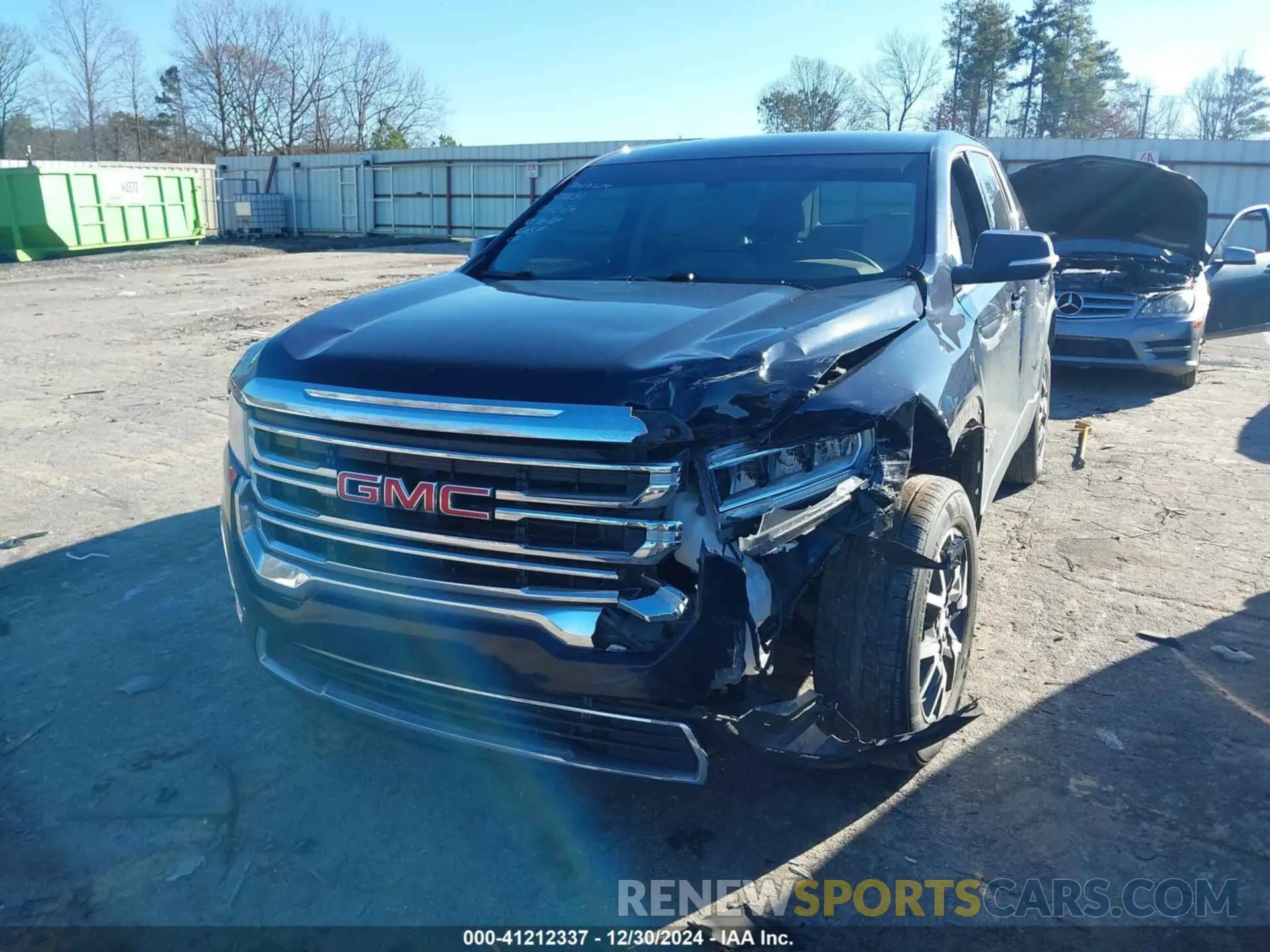 6 Photograph of a damaged car 1GKKNKLA9MZ136112 GMC ACADIA 2021