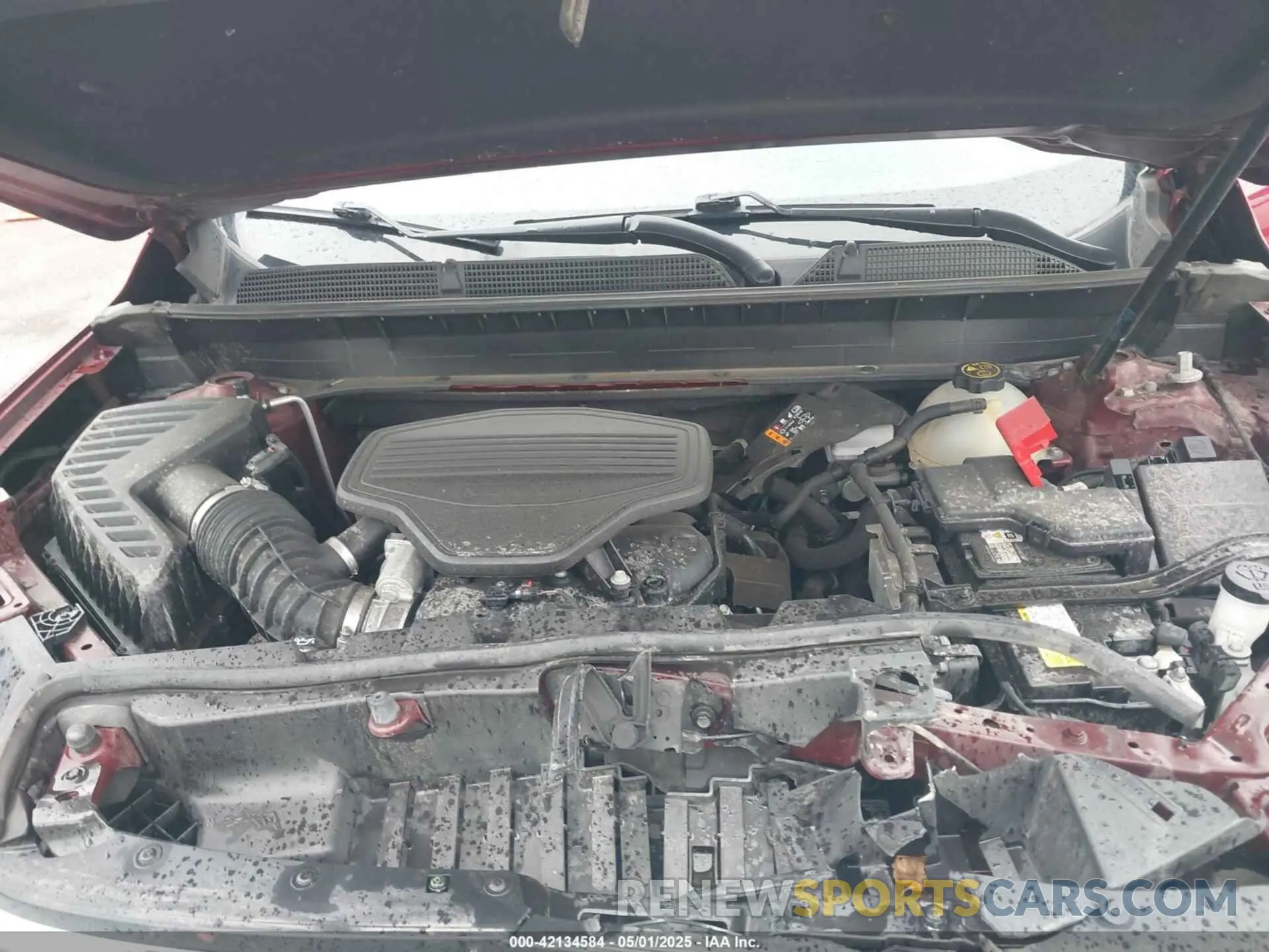 10 Photograph of a damaged car 1GKKNKLS4MZ195111 GMC ACADIA 2021
