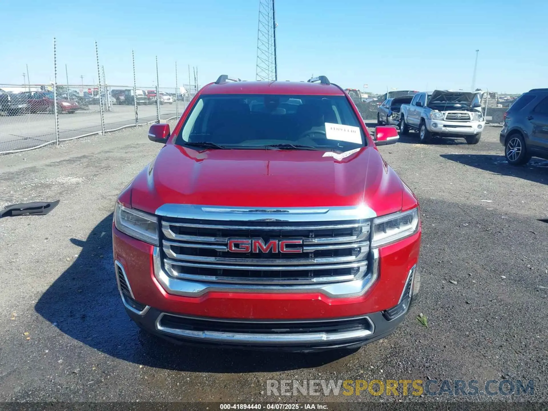 11 Photograph of a damaged car 1GKKNKLS5MZ224129 GMC ACADIA 2021