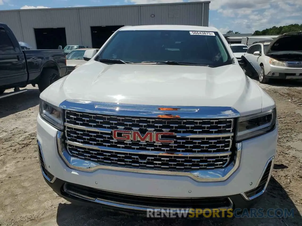 5 Photograph of a damaged car 1GKKNKLS6MZ193893 GMC ACADIA 2021