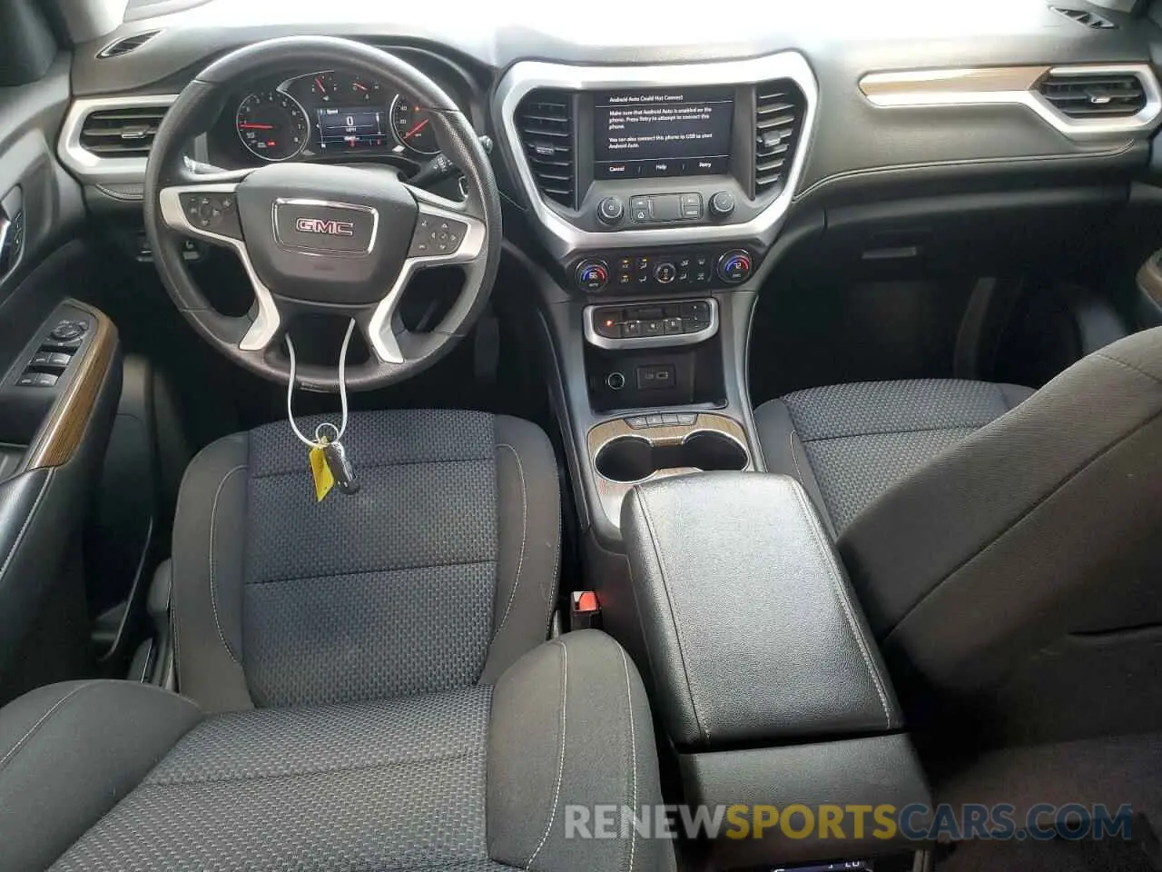 8 Photograph of a damaged car 1GKKNKLS6MZ193893 GMC ACADIA 2021