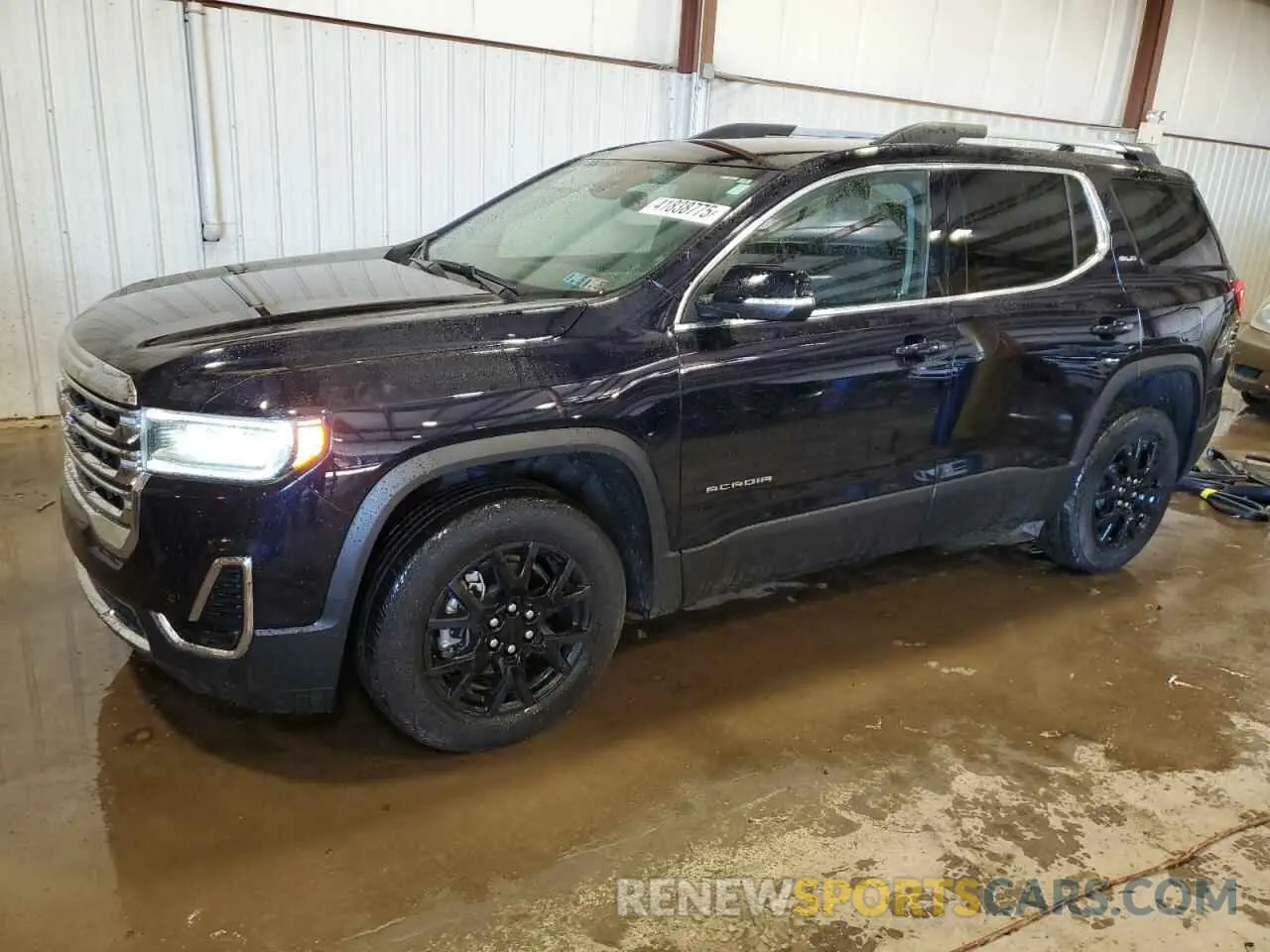 1 Photograph of a damaged car 1GKKNKLS6MZ212815 GMC ACADIA 2021