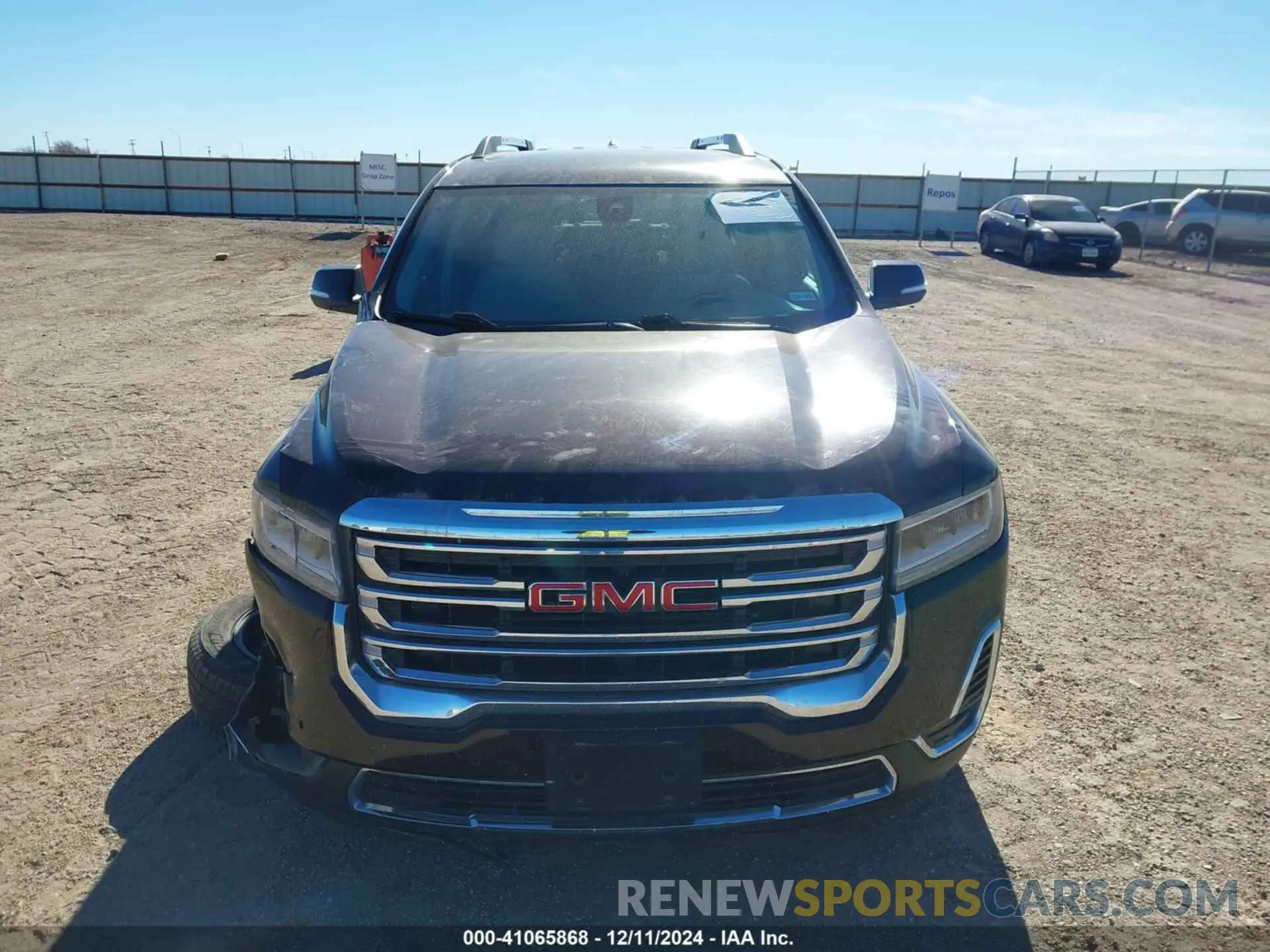12 Photograph of a damaged car 1GKKNKLS7MZ133735 GMC ACADIA 2021