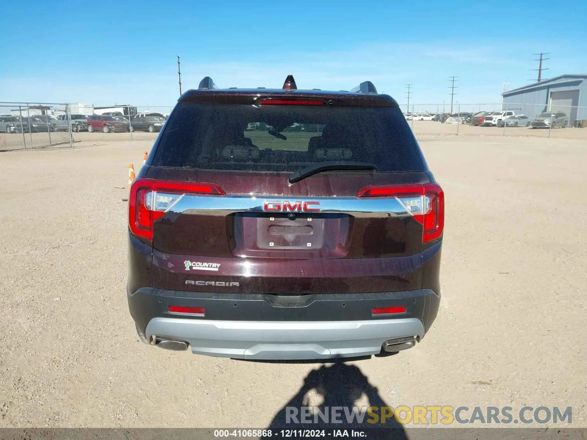 16 Photograph of a damaged car 1GKKNKLS7MZ133735 GMC ACADIA 2021