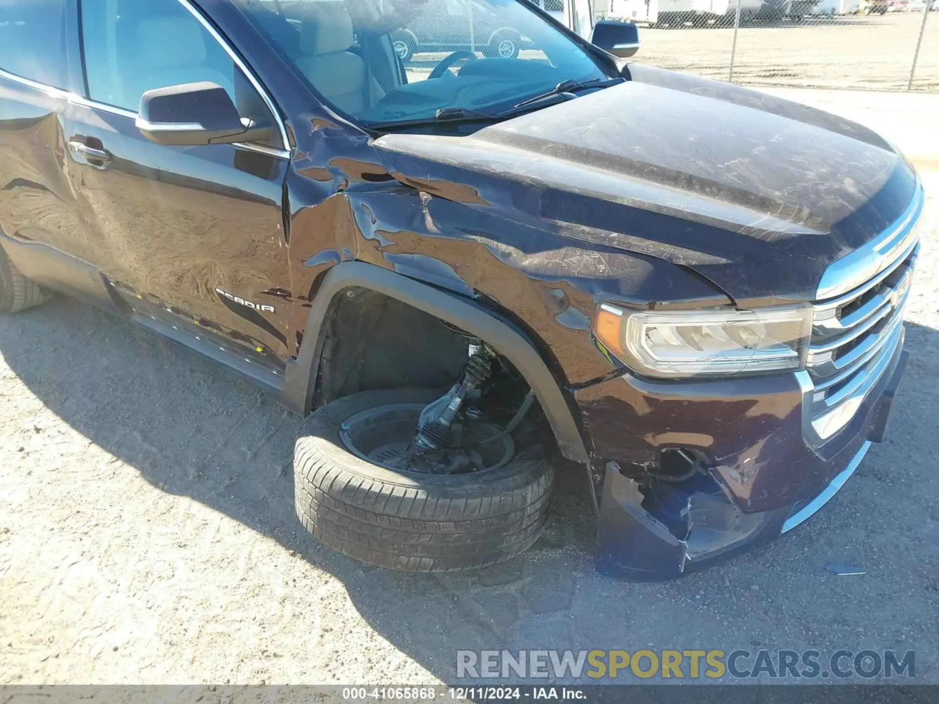 6 Photograph of a damaged car 1GKKNKLS7MZ133735 GMC ACADIA 2021