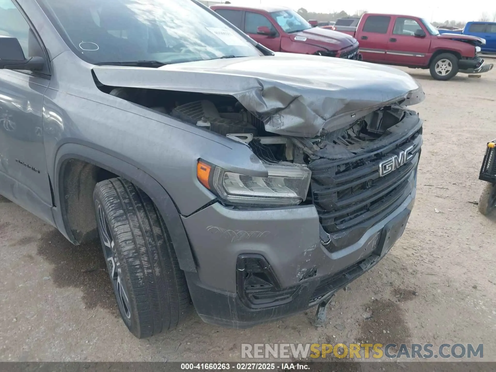 17 Photograph of a damaged car 1GKKNKLSXMZ159150 GMC ACADIA 2021