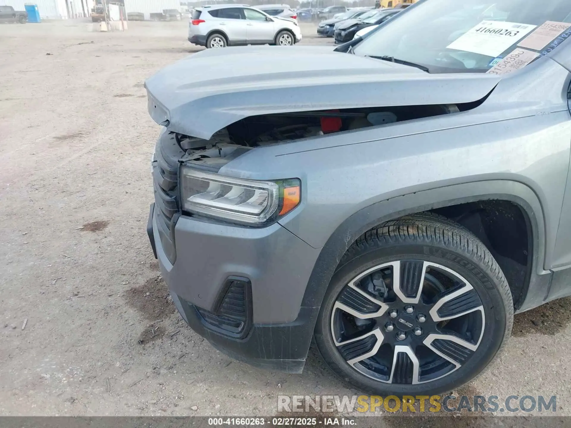 18 Photograph of a damaged car 1GKKNKLSXMZ159150 GMC ACADIA 2021