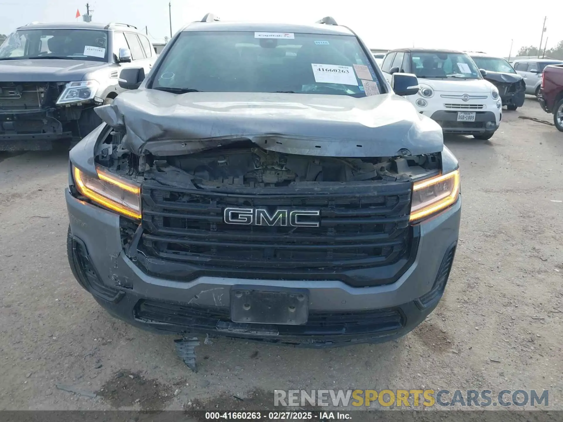 6 Photograph of a damaged car 1GKKNKLSXMZ159150 GMC ACADIA 2021
