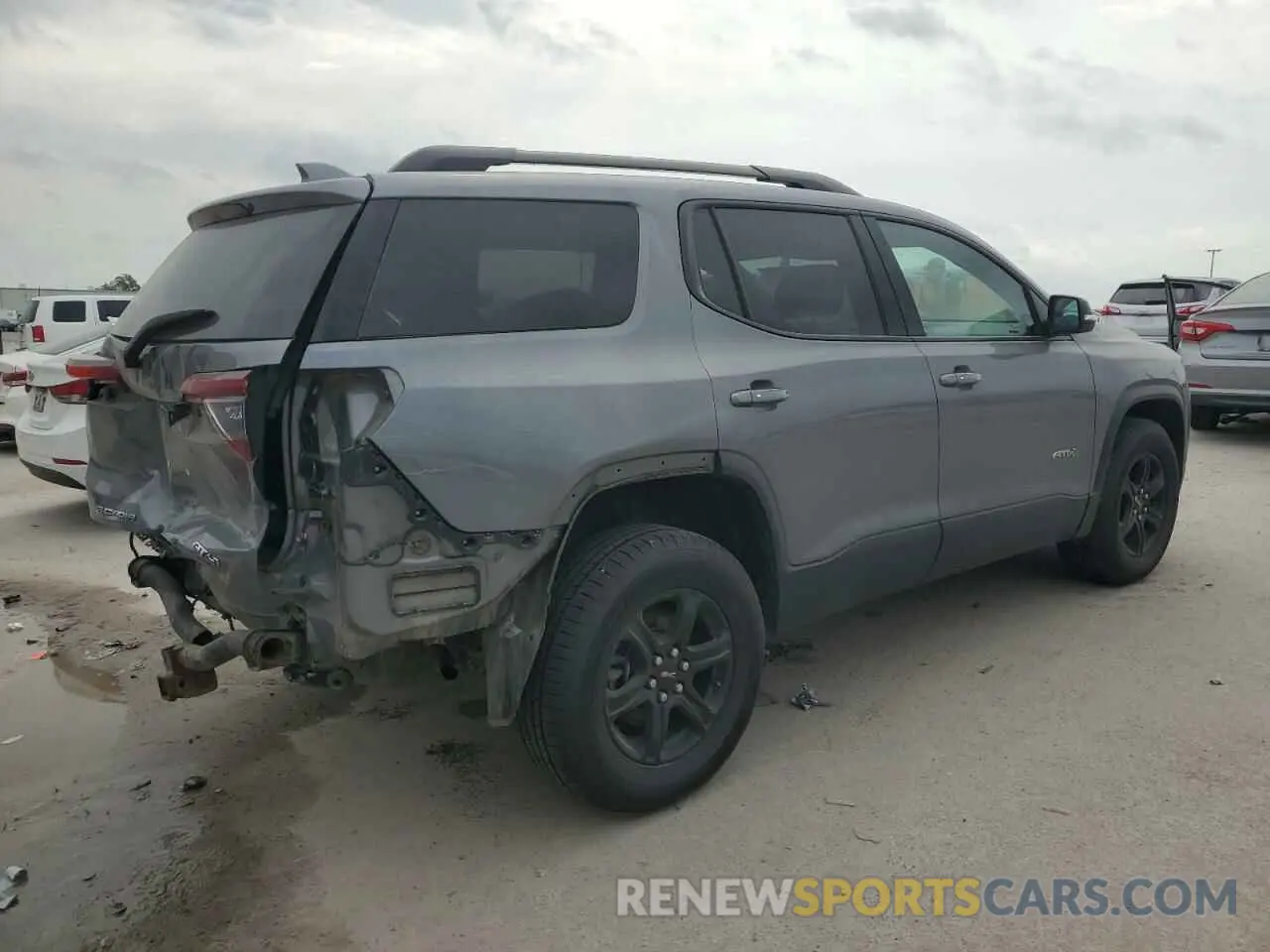 3 Photograph of a damaged car 1GKKNLLS5MZ189601 GMC ACADIA 2021