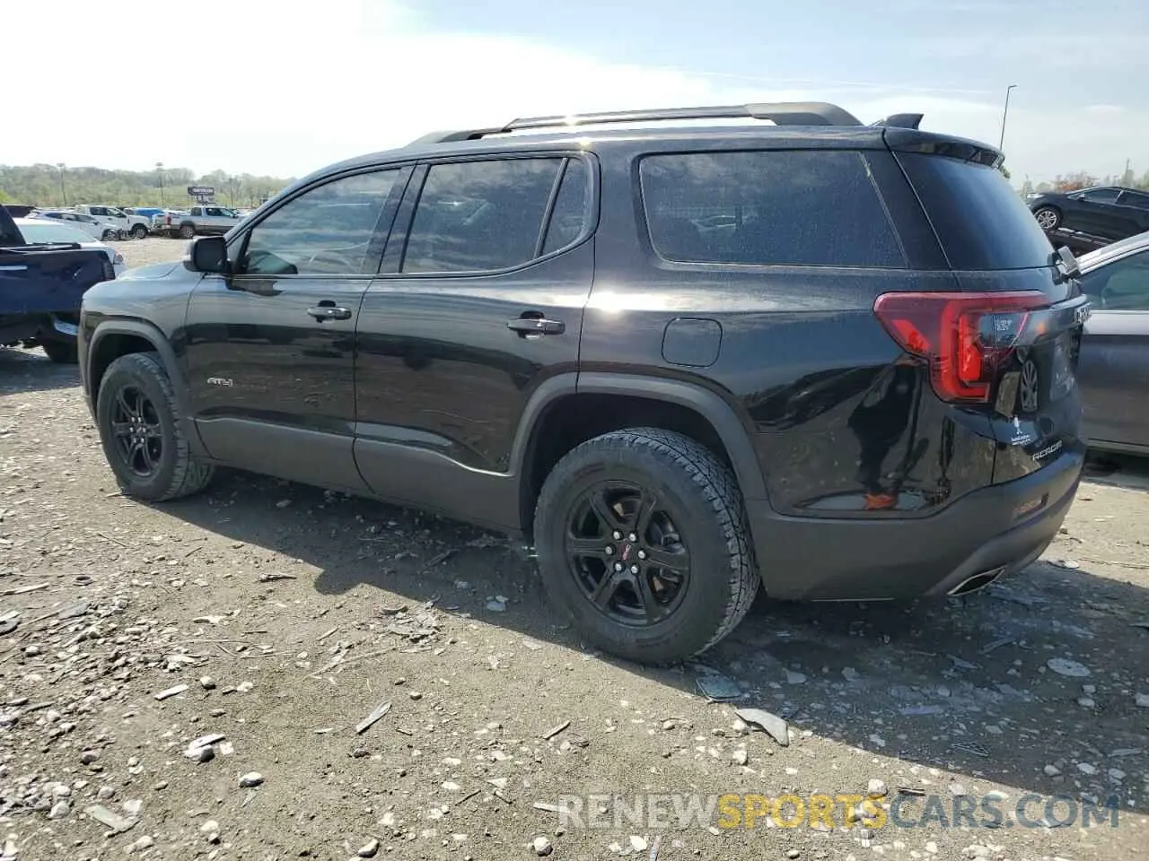 2 Photograph of a damaged car 1GKKNLLS6MZ215400 GMC ACADIA 2021