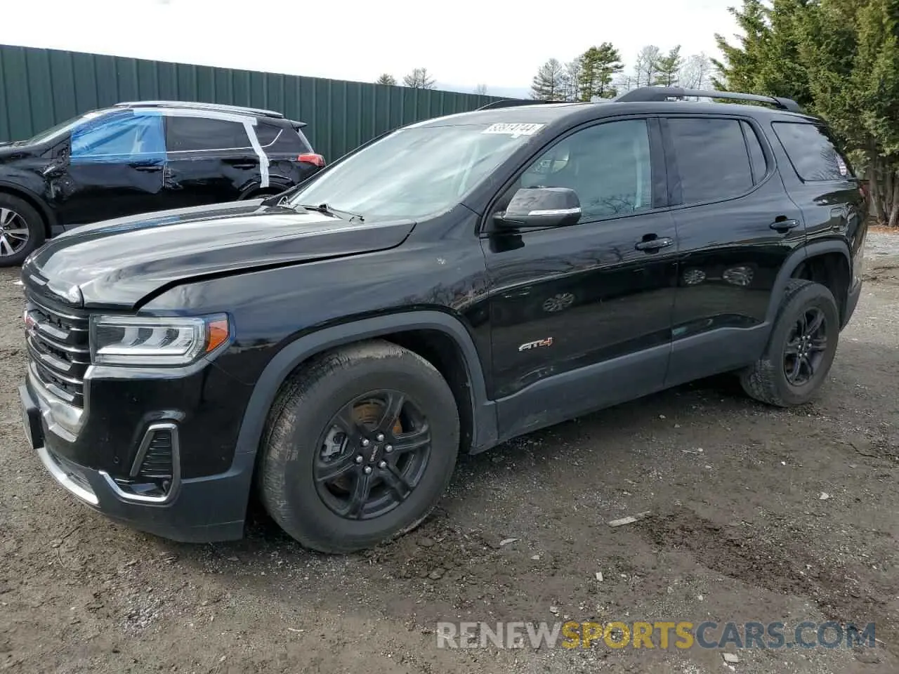 1 Photograph of a damaged car 1GKKNLLS9MZ184594 GMC ACADIA 2021