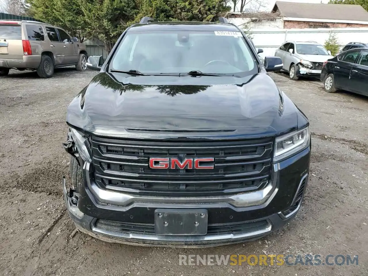 5 Photograph of a damaged car 1GKKNLLS9MZ184594 GMC ACADIA 2021