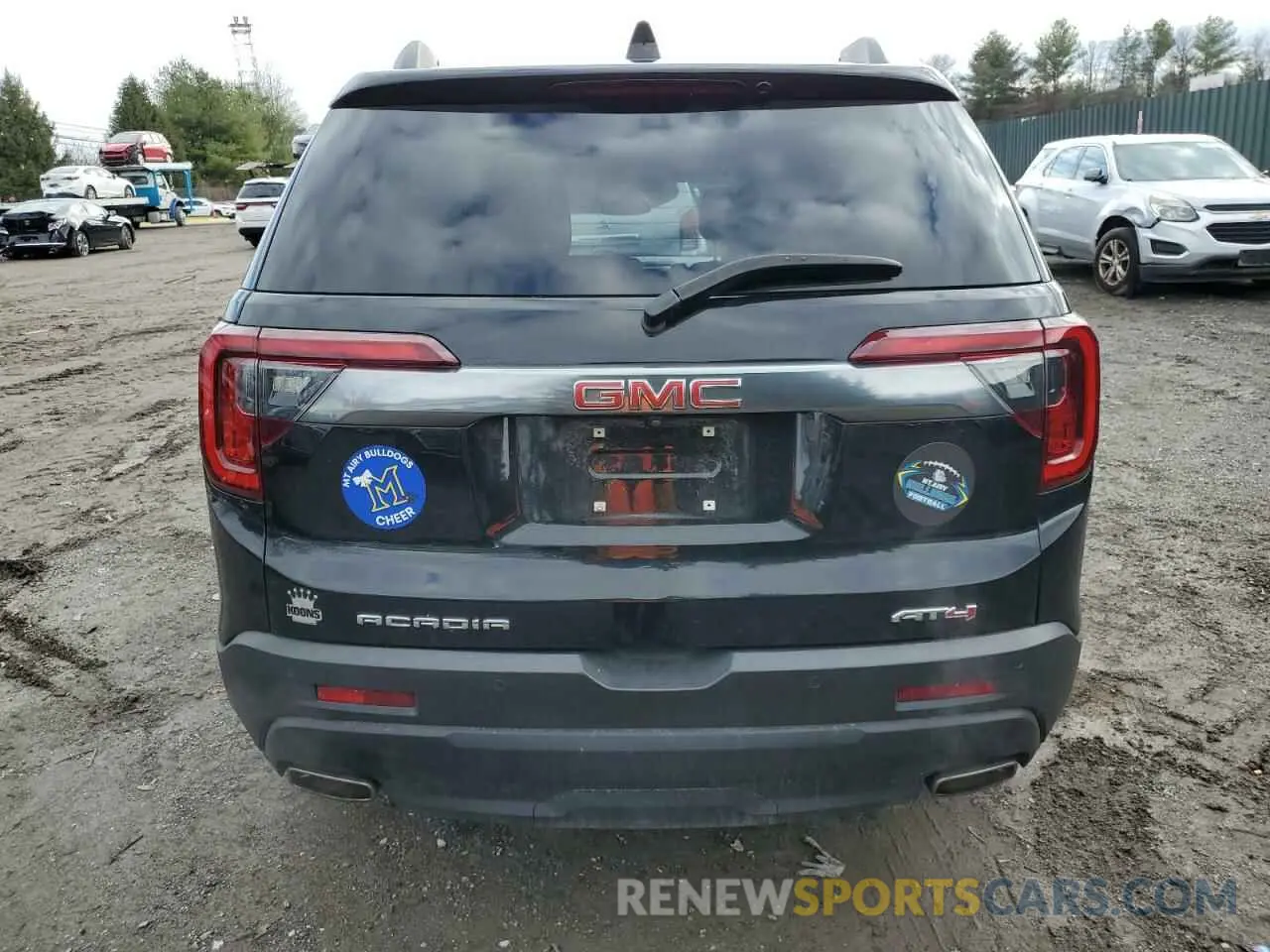 6 Photograph of a damaged car 1GKKNLLS9MZ184594 GMC ACADIA 2021