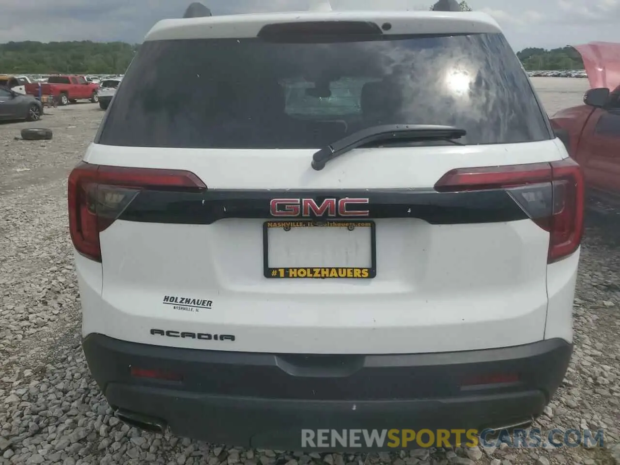 6 Photograph of a damaged car 1GKKNML42MZ154263 GMC ACADIA 2021
