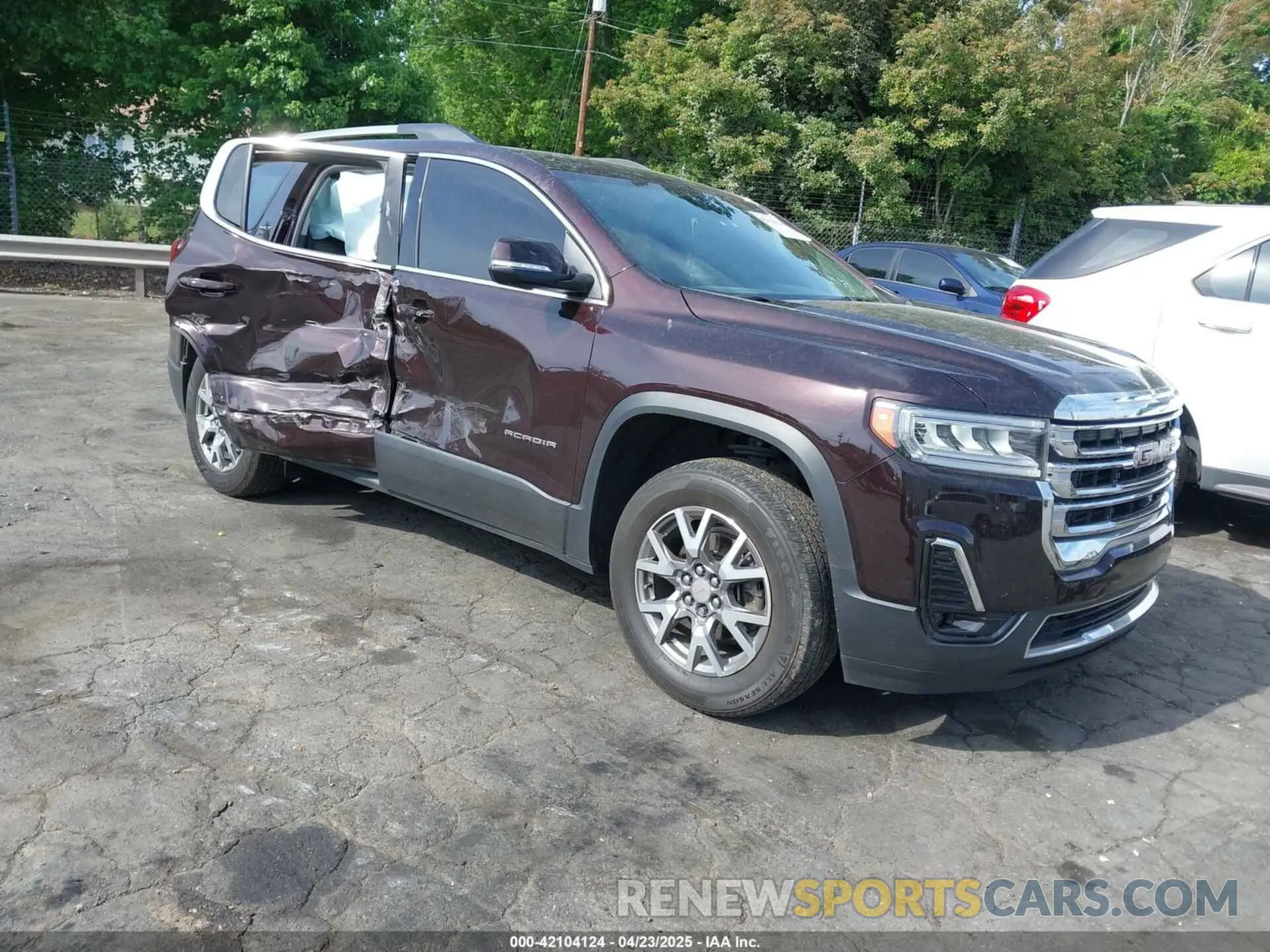 1 Photograph of a damaged car 1GKKNML4XMZ103626 GMC ACADIA 2021