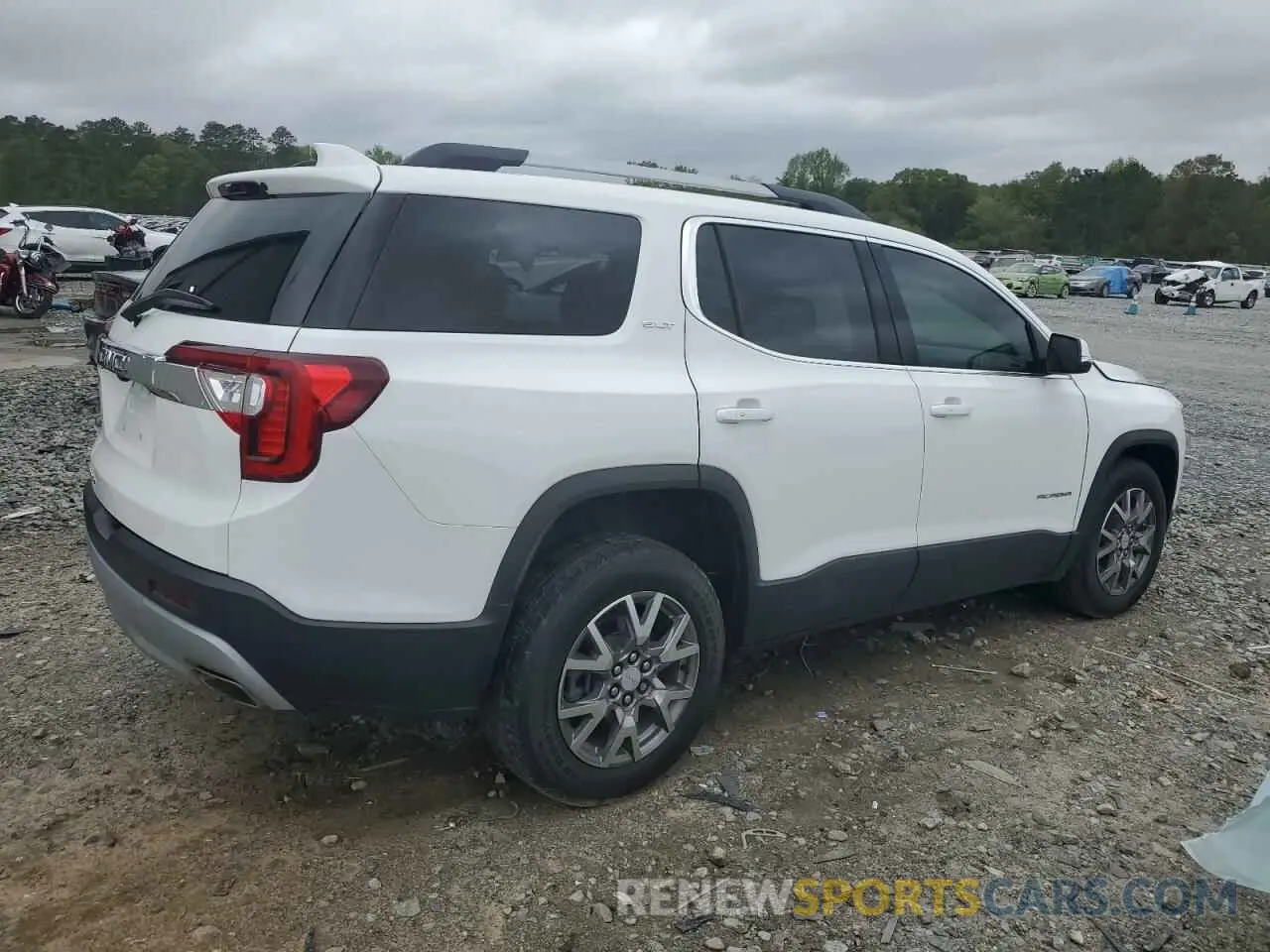 3 Photograph of a damaged car 1GKKNMLS1MZ234345 GMC ACADIA 2021