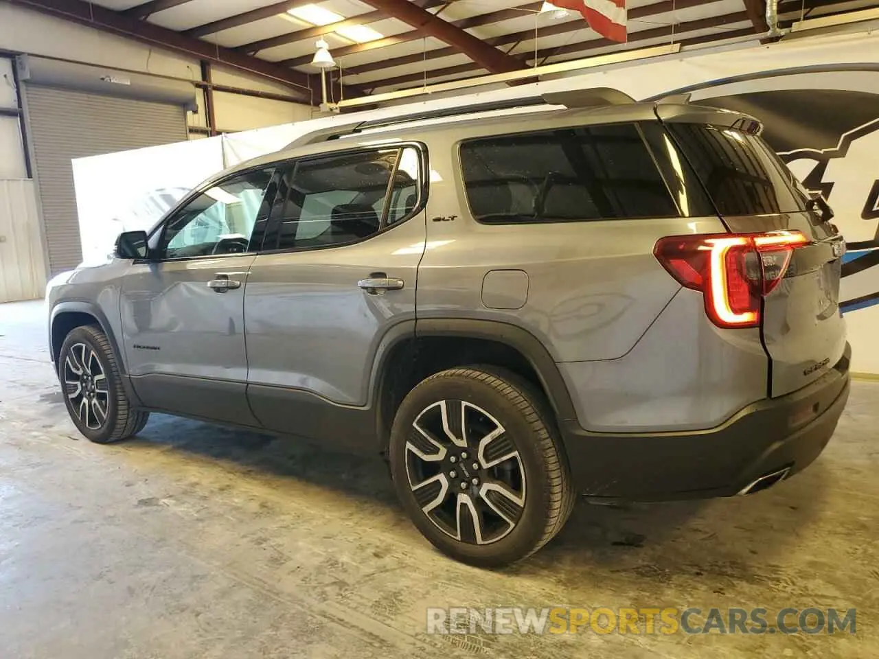 2 Photograph of a damaged car 1GKKNMLS4MZ161763 GMC ACADIA 2021