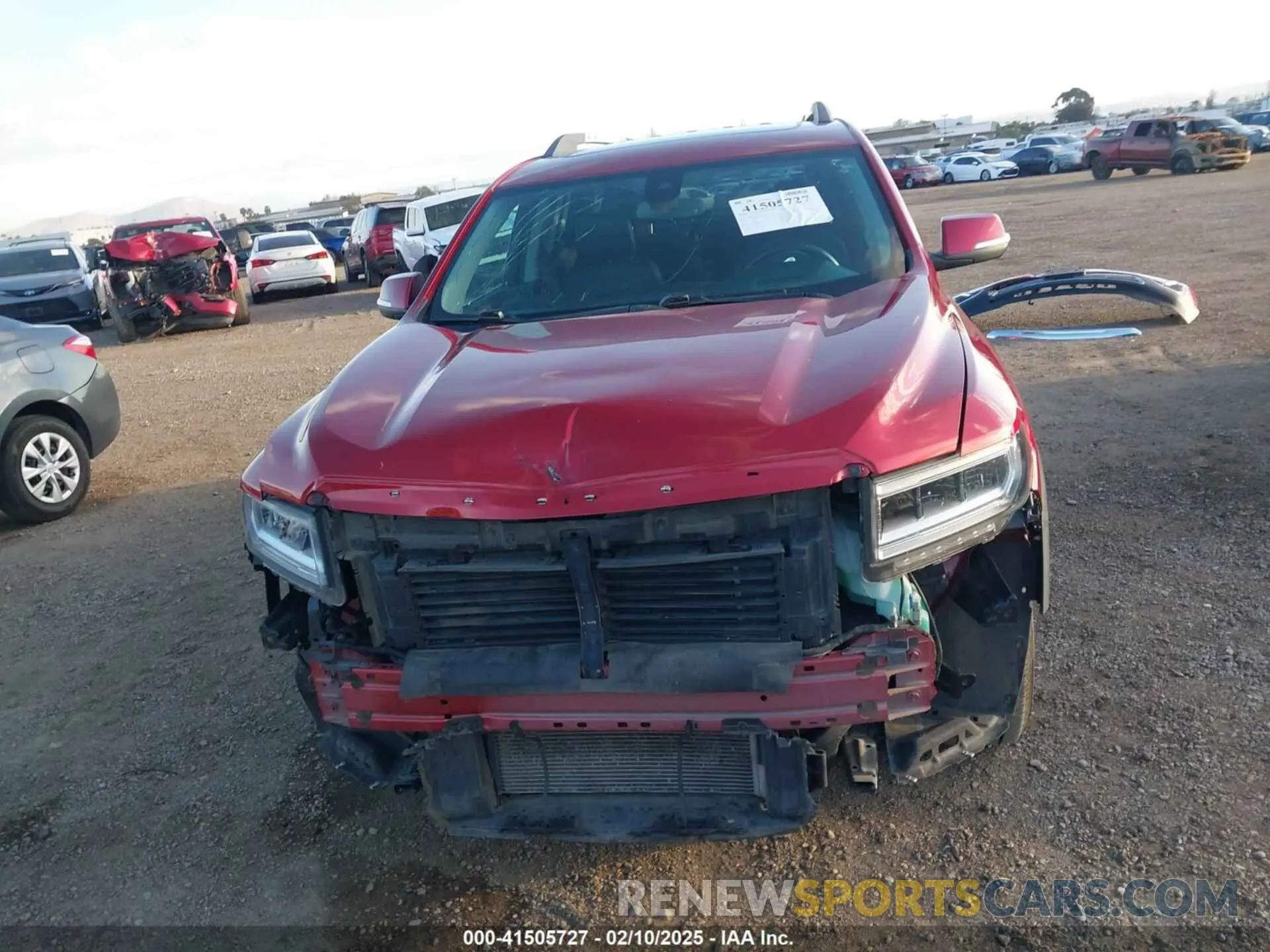 13 Photograph of a damaged car 1GKKNMLS5MZ175445 GMC ACADIA 2021