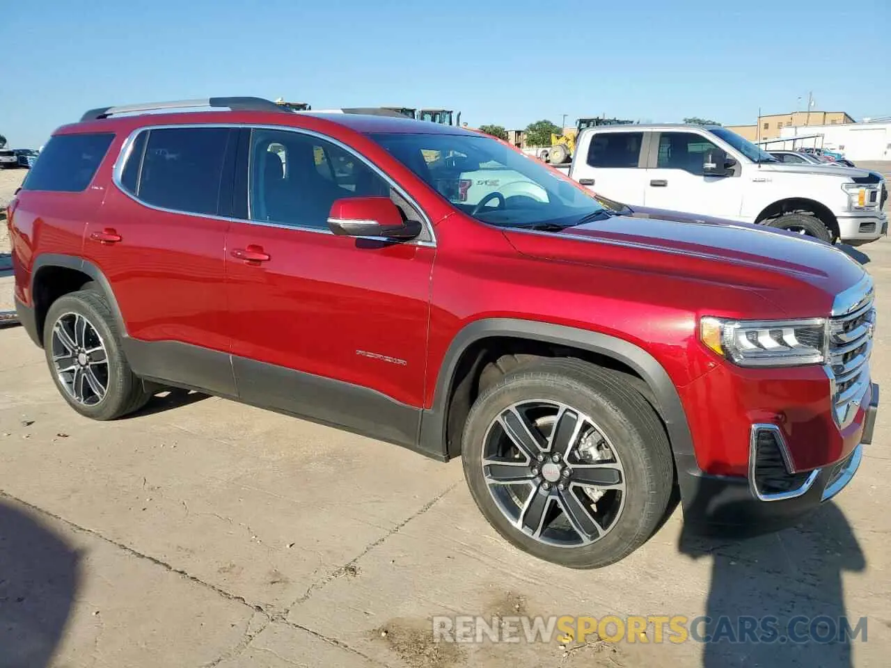4 Photograph of a damaged car 1GKKNMLS6MZ155785 GMC ACADIA 2021