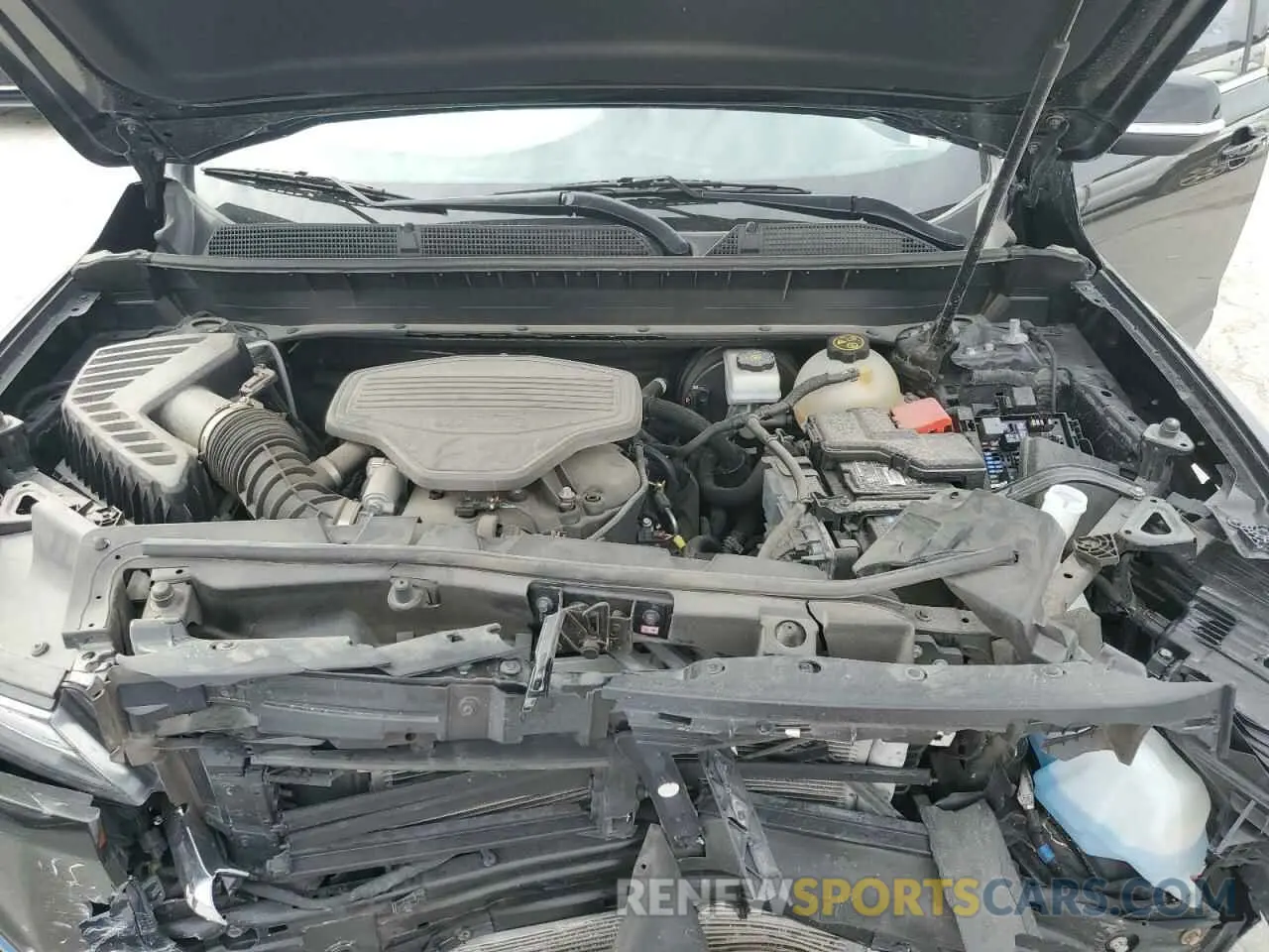 13 Photograph of a damaged car 1GKKNMLS7MZ147596 GMC ACADIA 2021