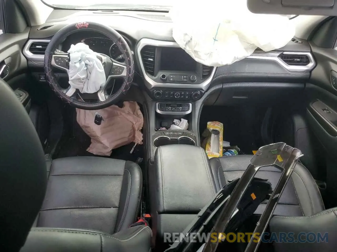 8 Photograph of a damaged car 1GKKNMLS7MZ147596 GMC ACADIA 2021