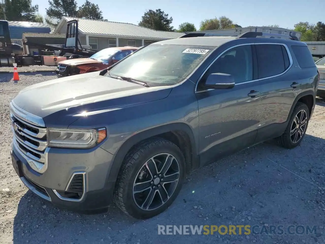 1 Photograph of a damaged car 1GKKNMLS7MZ189962 GMC ACADIA 2021