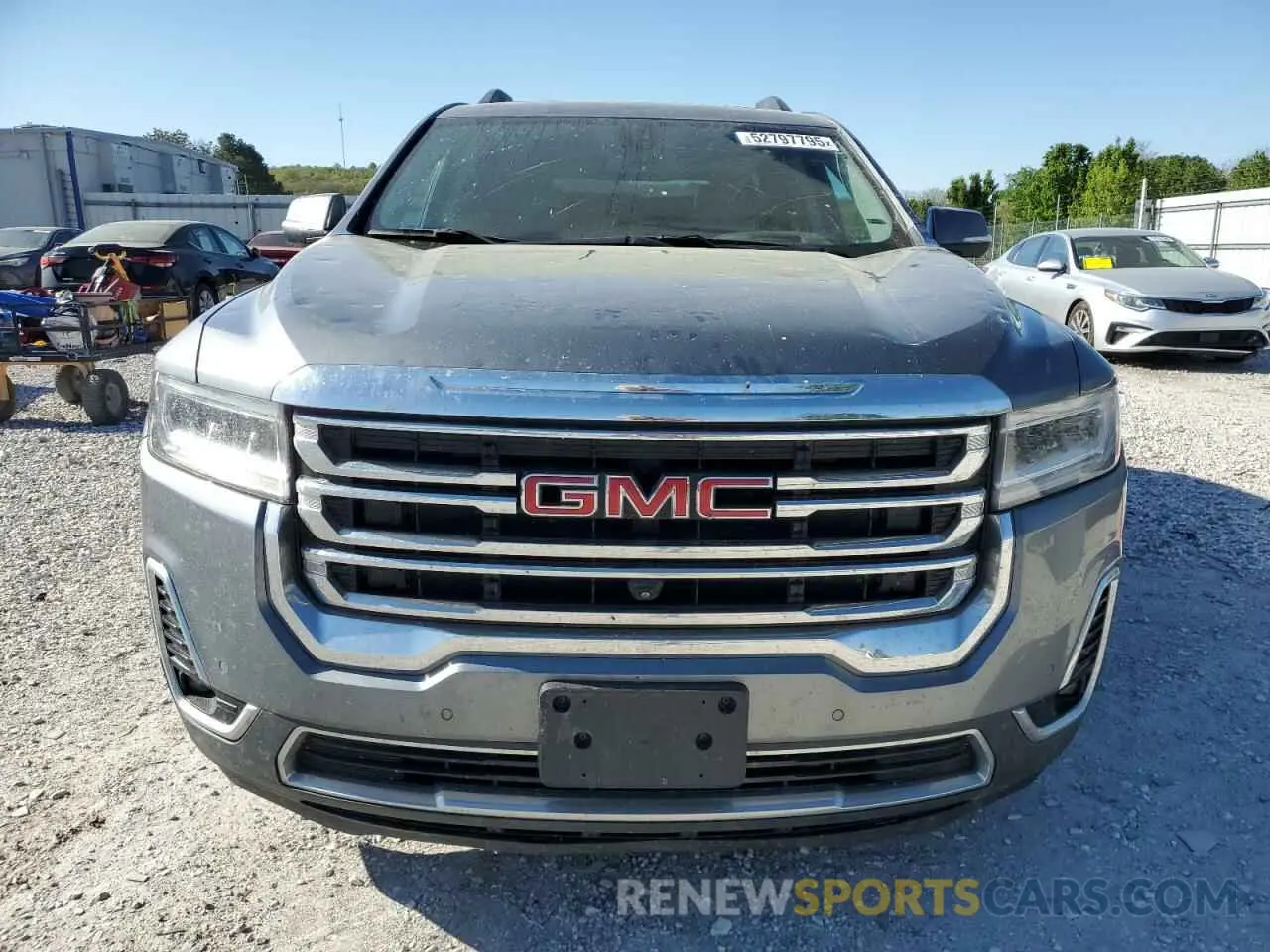 5 Photograph of a damaged car 1GKKNMLS7MZ189962 GMC ACADIA 2021
