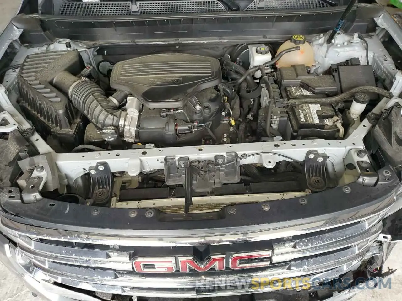 12 Photograph of a damaged car 1GKKNMLS9MZ102322 GMC ACADIA 2021