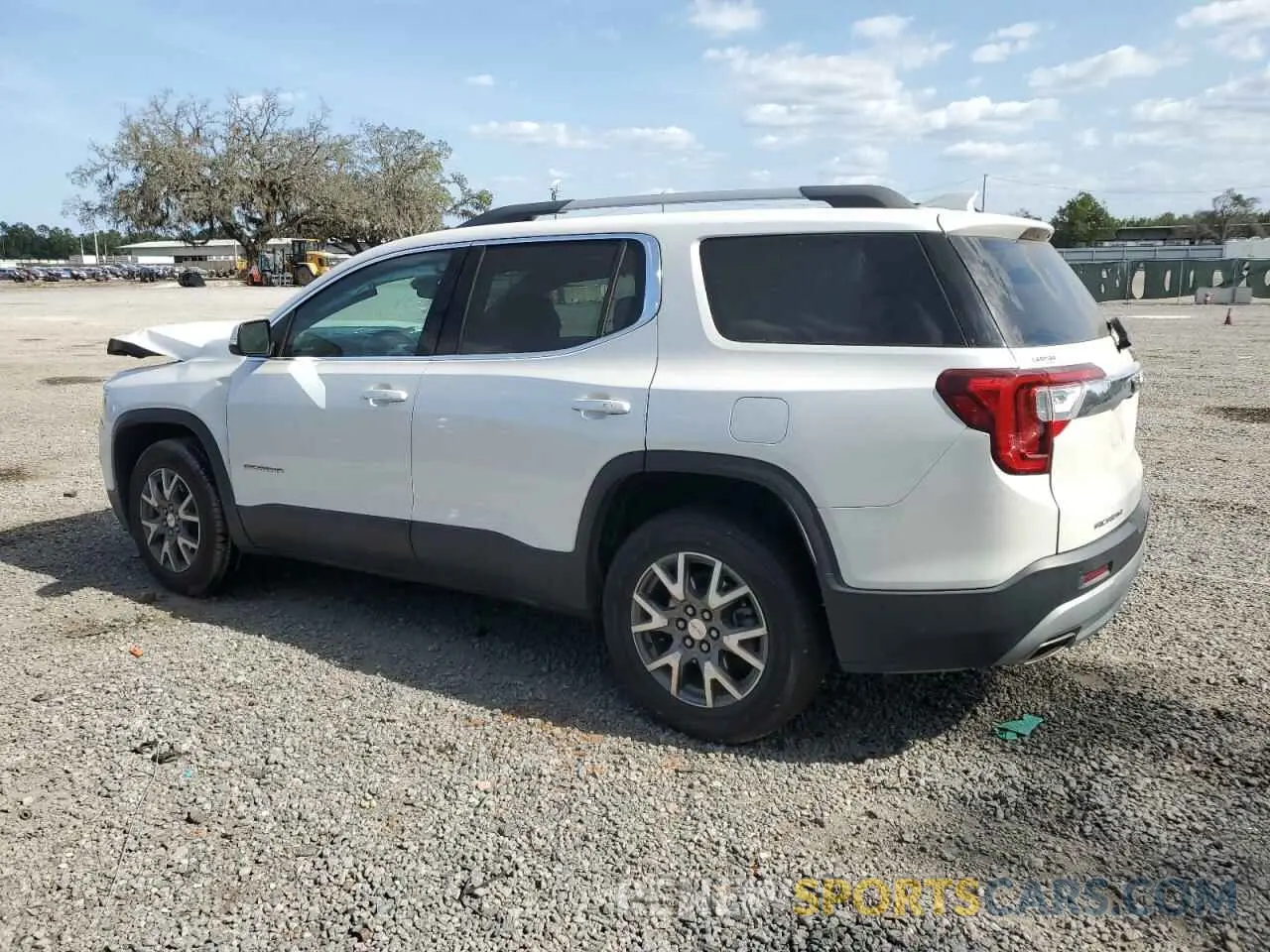 2 Photograph of a damaged car 1GKKNMLS9MZ173472 GMC ACADIA 2021