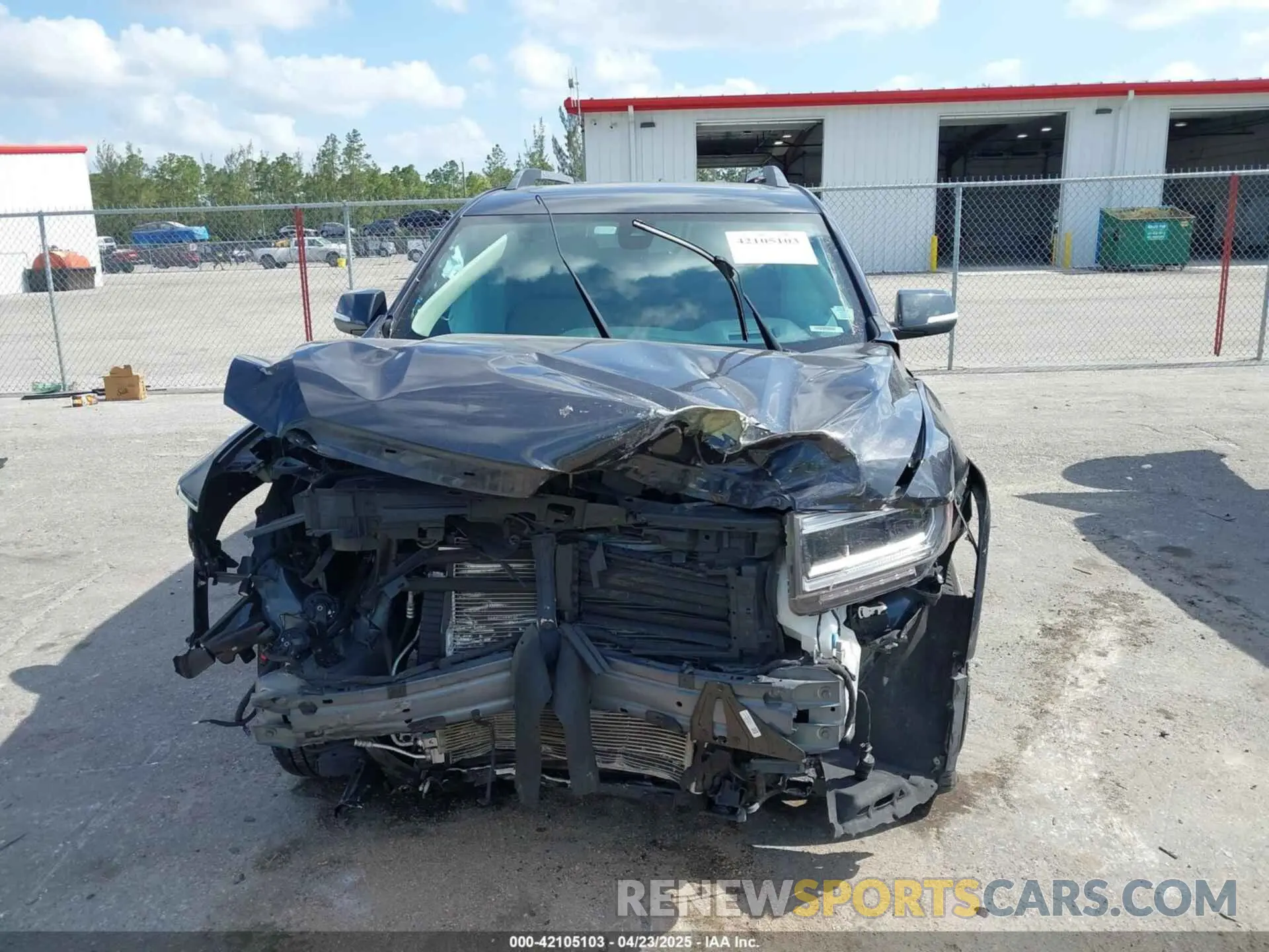 13 Photograph of a damaged car 1GKKNPLS1MZ224156 GMC ACADIA 2021