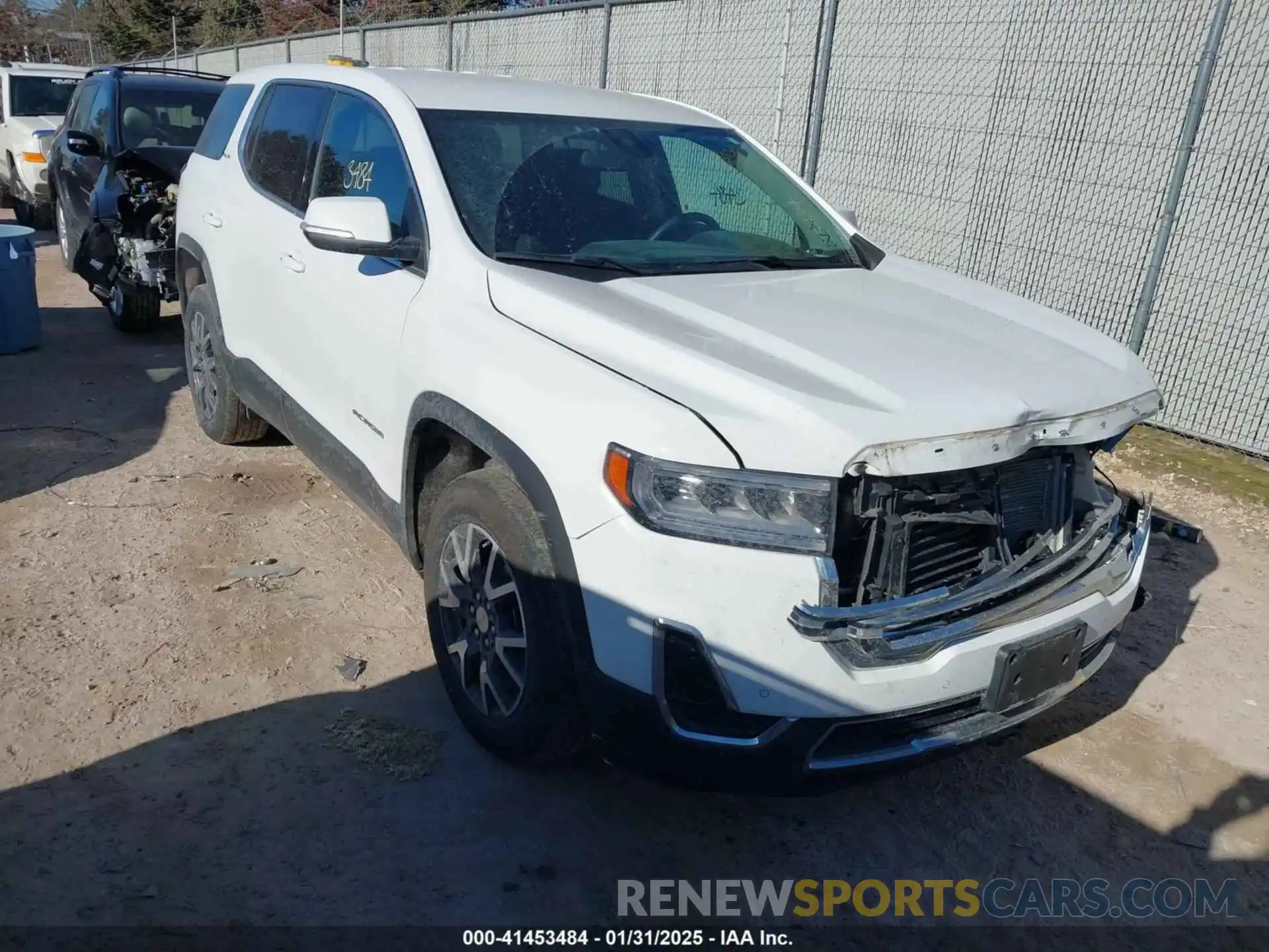 1 Photograph of a damaged car 1GKKNRL49MZ161241 GMC ACADIA 2021