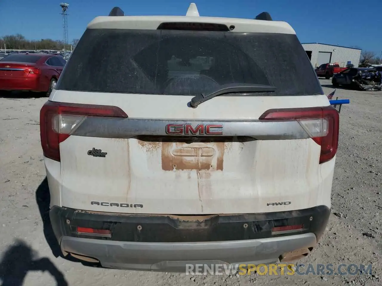 6 Photograph of a damaged car 1GKKNRL4XMZ156193 GMC ACADIA 2021